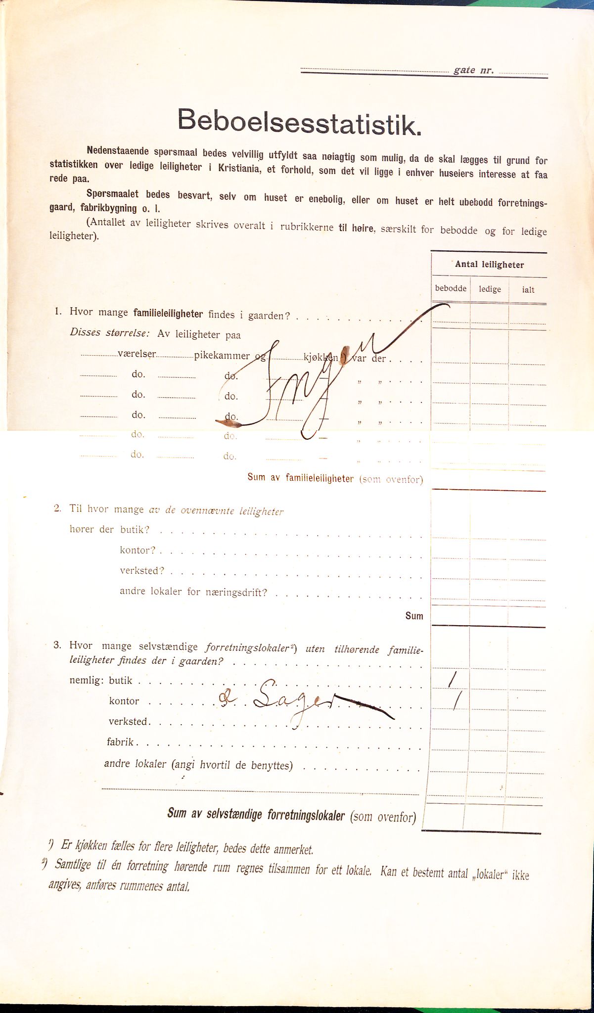 OBA, Municipal Census 1913 for Kristiania, 1913, p. 117480