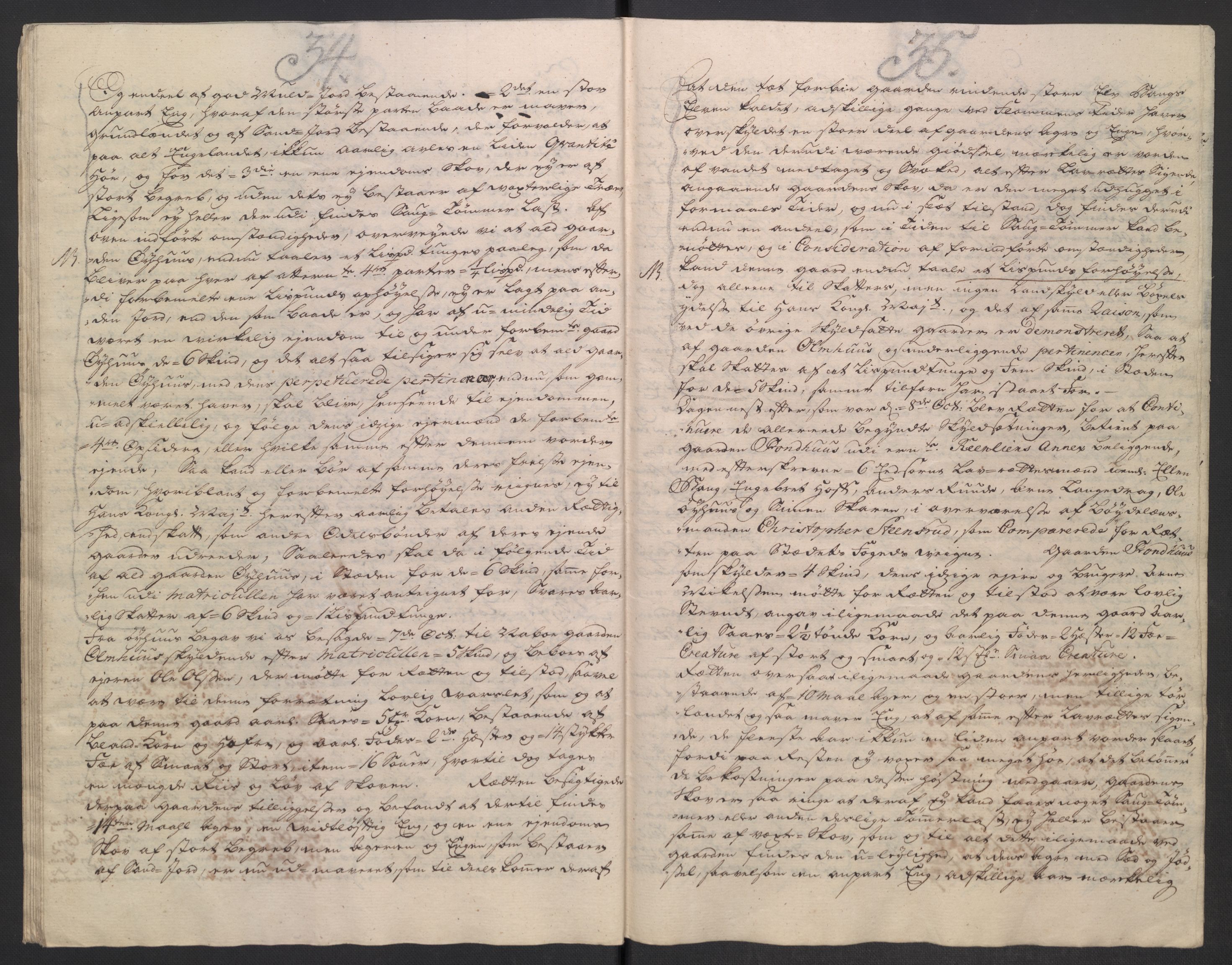 Rentekammeret inntil 1814, Reviderte regnskaper, Fogderegnskap, AV/RA-EA-4092/R18/L1345: Fogderegnskap Hadeland, Toten og Valdres, 1745-1746, p. 71