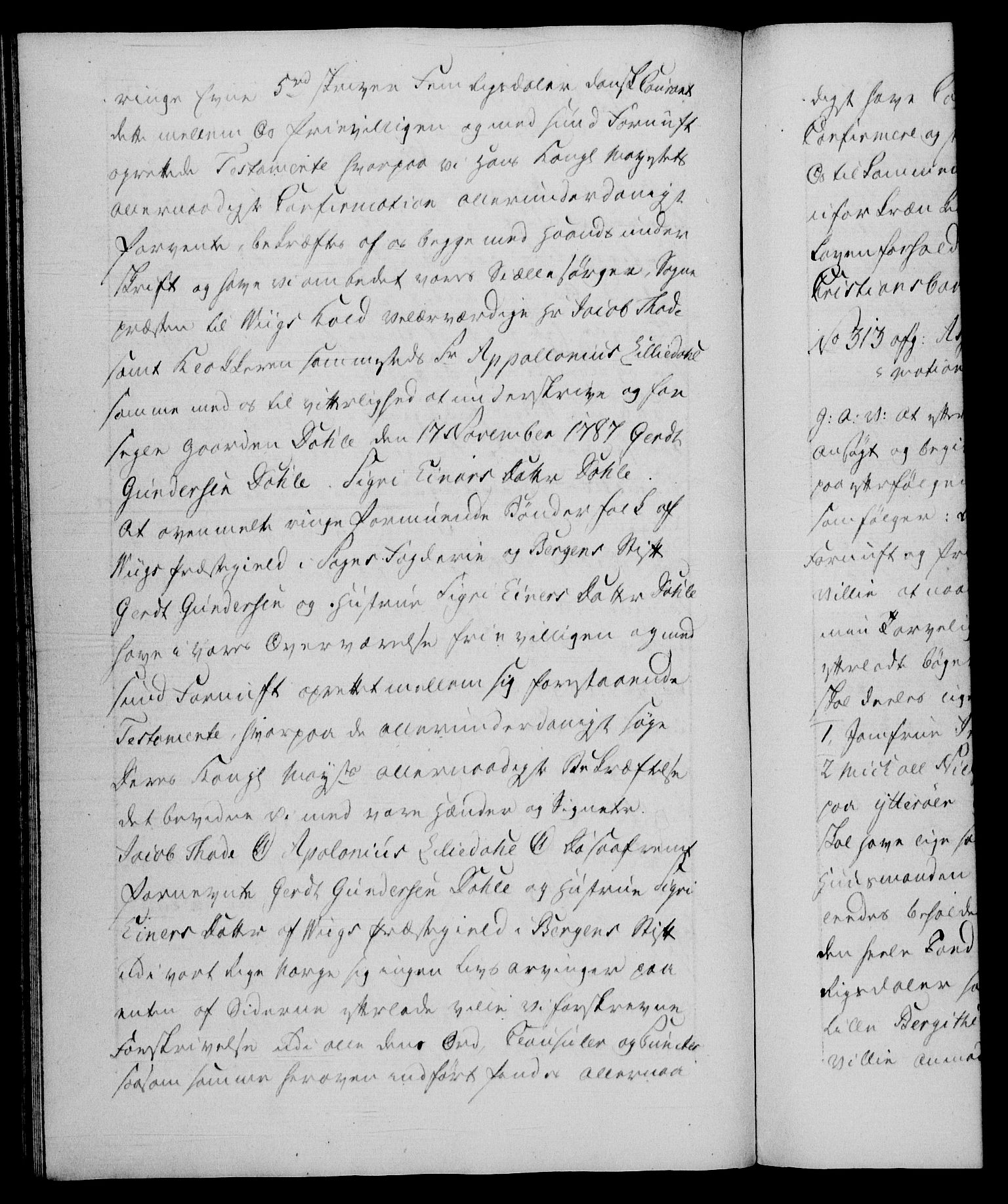 Danske Kanselli 1572-1799, AV/RA-EA-3023/F/Fc/Fca/Fcaa/L0052: Norske registre, 1788-1789, p. 168b