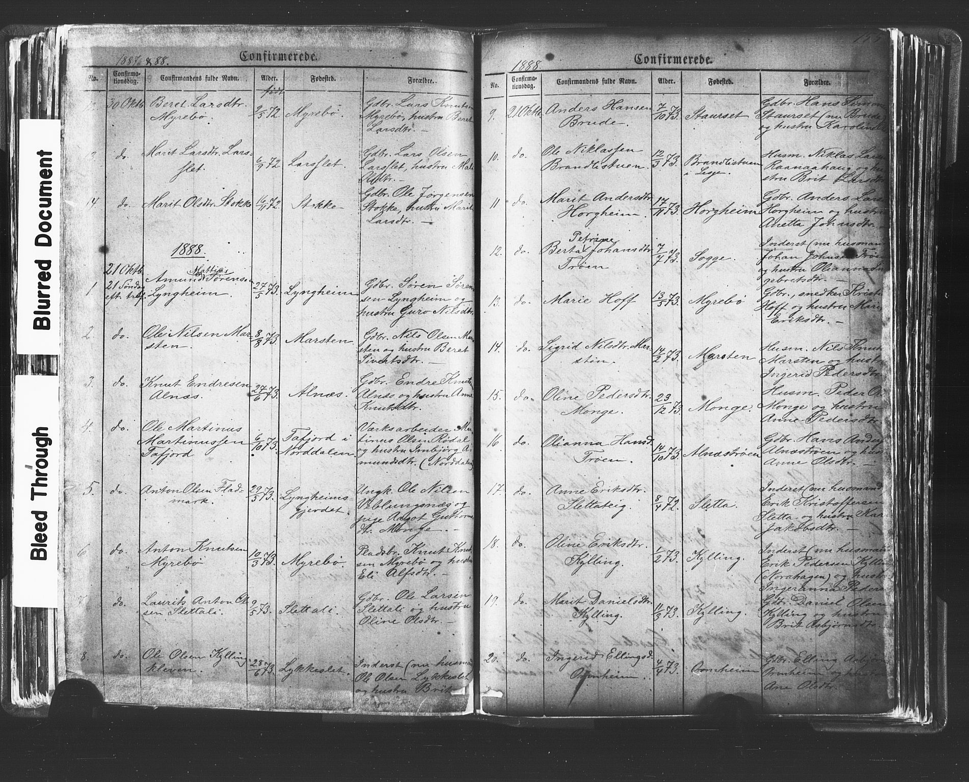 Ministerialprotokoller, klokkerbøker og fødselsregistre - Møre og Romsdal, SAT/A-1454/546/L0596: Parish register (copy) no. 546C02, 1867-1921, p. 155