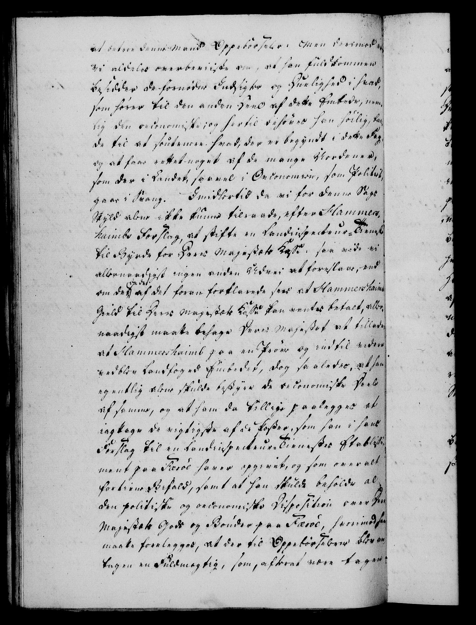 Rentekammeret, Kammerkanselliet, RA/EA-3111/G/Gf/Gfa/L0064: Norsk relasjons- og resolusjonsprotokoll (merket RK 52.64), 1782, p. 279