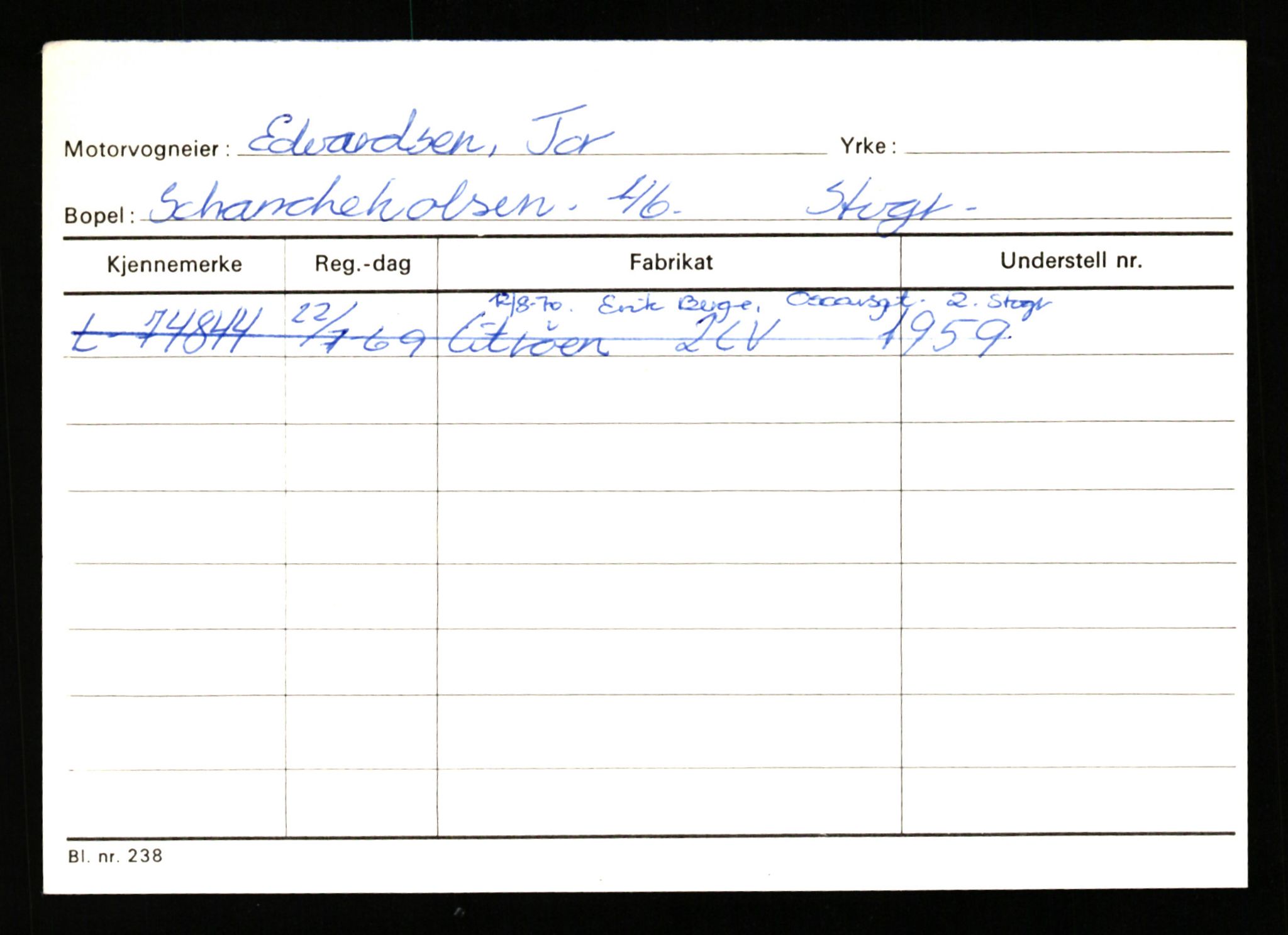 Stavanger trafikkstasjon, AV/SAST-A-101942/0/H/L0006: Dalva - Egersund, 1930-1971, p. 1739