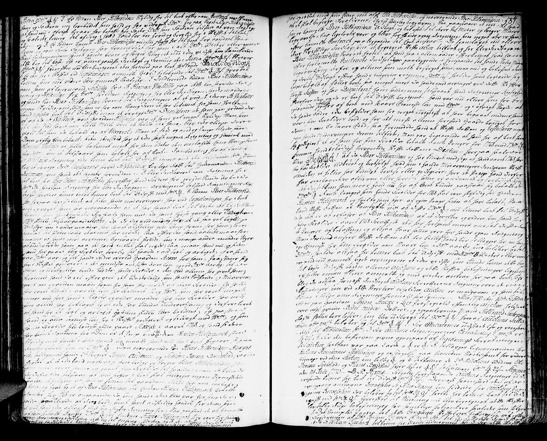 Lier, Røyken og Hurum sorenskriveri, AV/SAKO-A-89/H/Hc/L0005: Skifteprotokoll, 1760-1774, p. 583b-584a