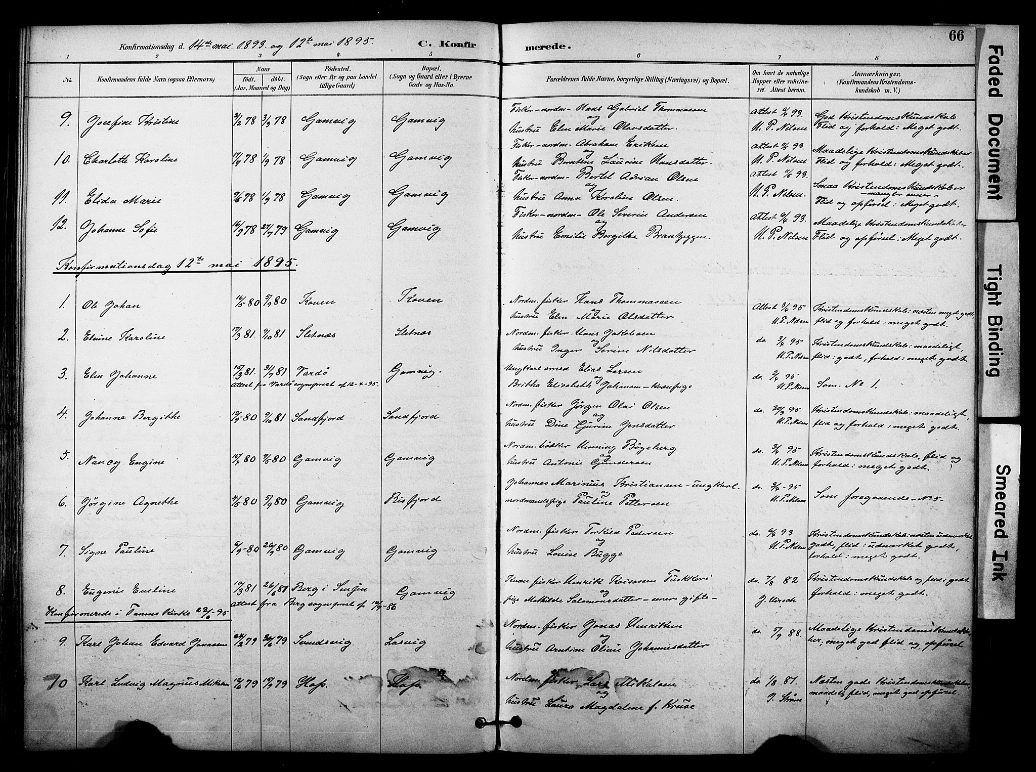 Tana sokneprestkontor, SATØ/S-1334/H/Ha/L0006kirke: Parish register (official) no. 6, 1892-1908, p. 66