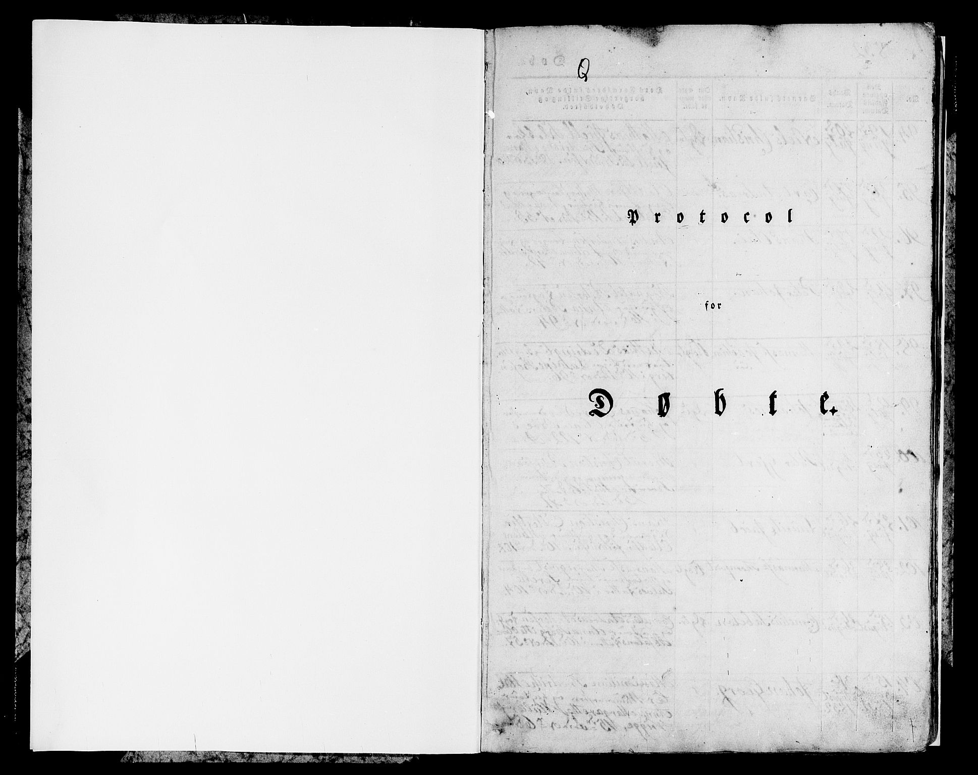 Domkirken sokneprestembete, SAB/A-74801/H/Hab/L0007: Parish register (copy) no. A 7, 1832-1836