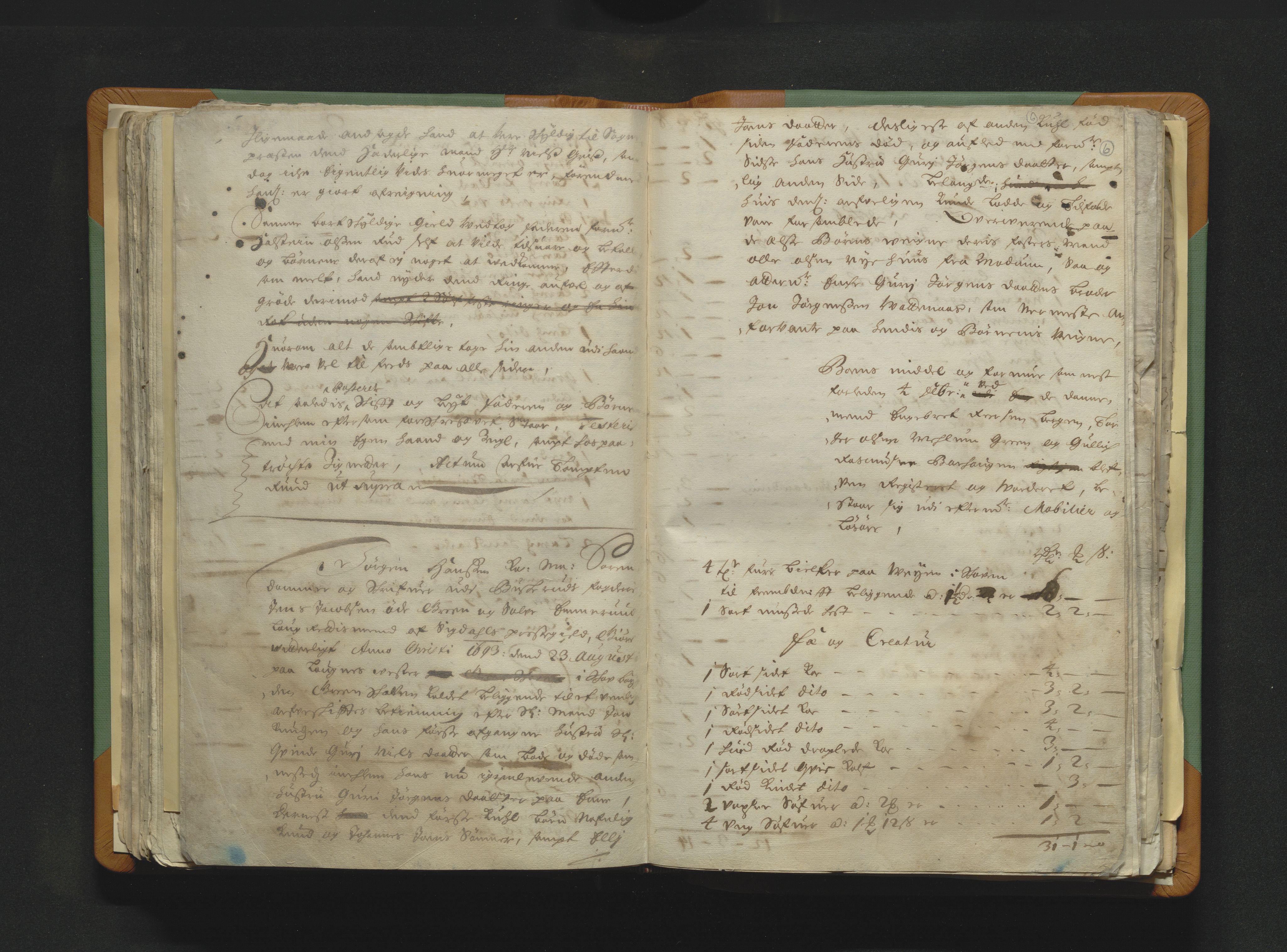 Eiker, Modum og Sigdal sorenskriveri, AV/SAKO-A-123/H/Hb/Hba/L0002b: Skifteprotokoll, 1678-1696, p. 5b-6a