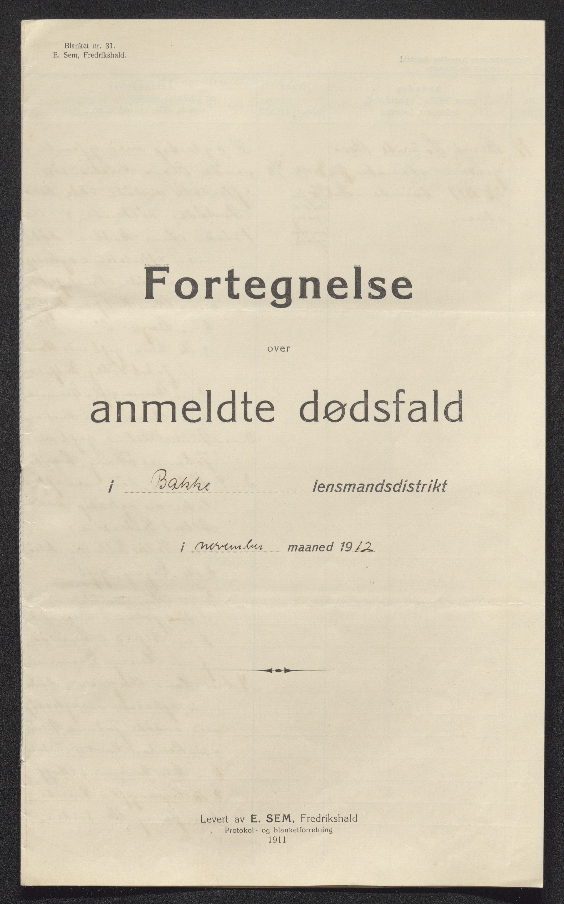 Eiker, Modum og Sigdal sorenskriveri, AV/SAKO-A-123/H/Ha/Hab/L0035: Dødsfallsmeldinger, 1912, p. 41