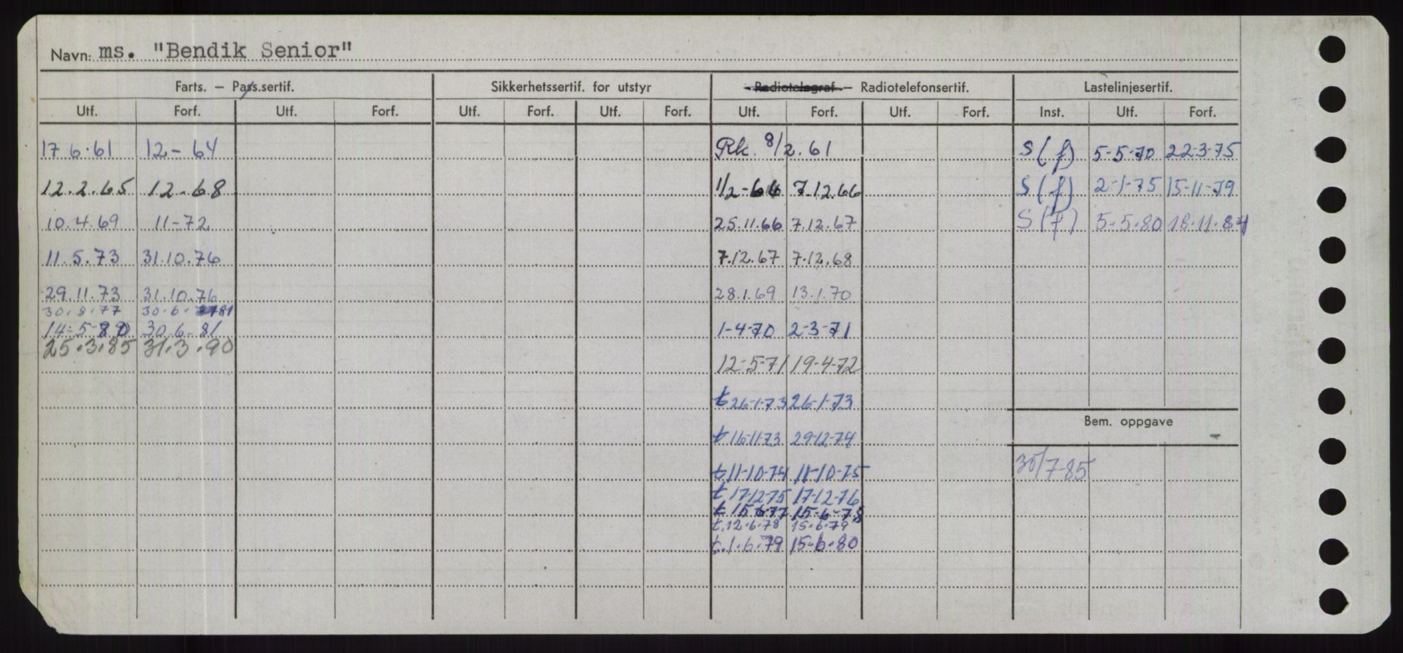 Sjøfartsdirektoratet med forløpere, Skipsmålingen, RA/S-1627/H/Hd/L0003: Fartøy, B-Bev, p. 608