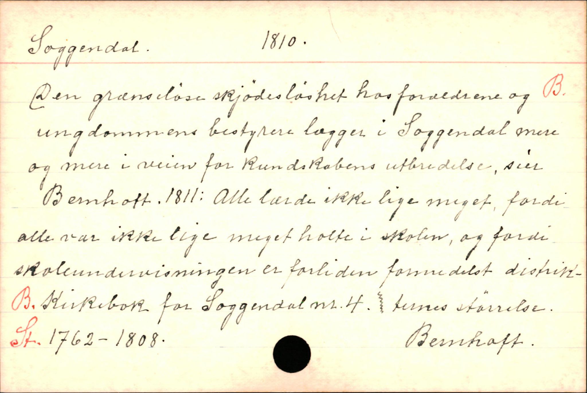 Haugen, Johannes - lærer, AV/SAB-SAB/PA-0036/01/L0001: Om klokkere og lærere, 1521-1904, p. 599