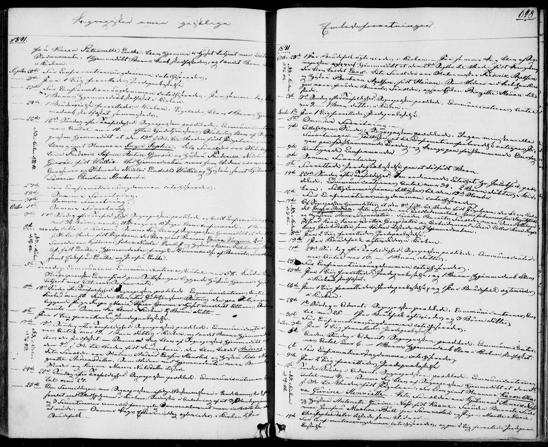 Tønsberg kirkebøker, AV/SAKO-A-330/F/Fa/L0006: Parish register (official) no. I 6, 1836-1844, p. 648