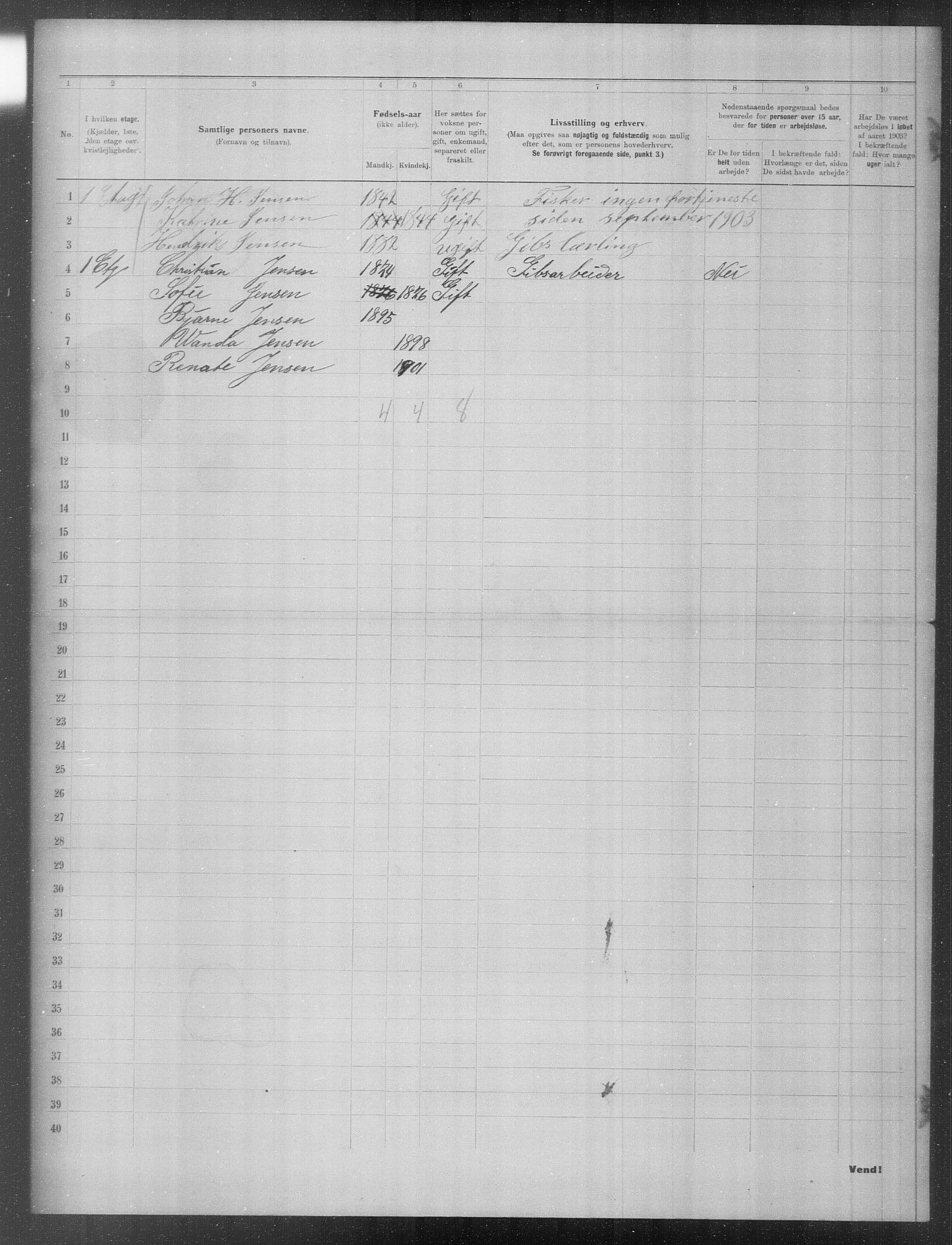 OBA, Municipal Census 1903 for Kristiania, 1903, p. 20773