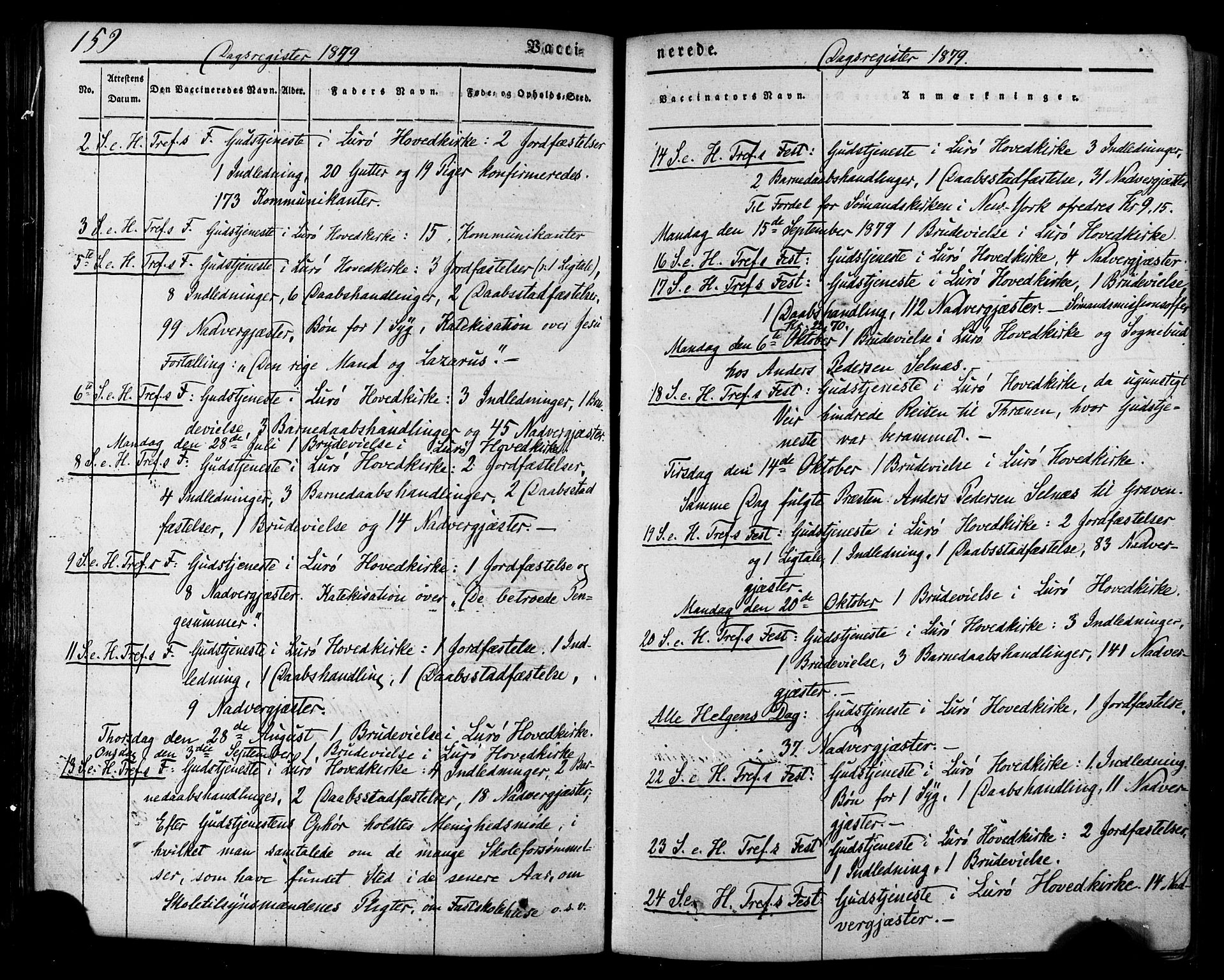 Ministerialprotokoller, klokkerbøker og fødselsregistre - Nordland, AV/SAT-A-1459/839/L0567: Parish register (official) no. 839A04, 1863-1879, p. 159