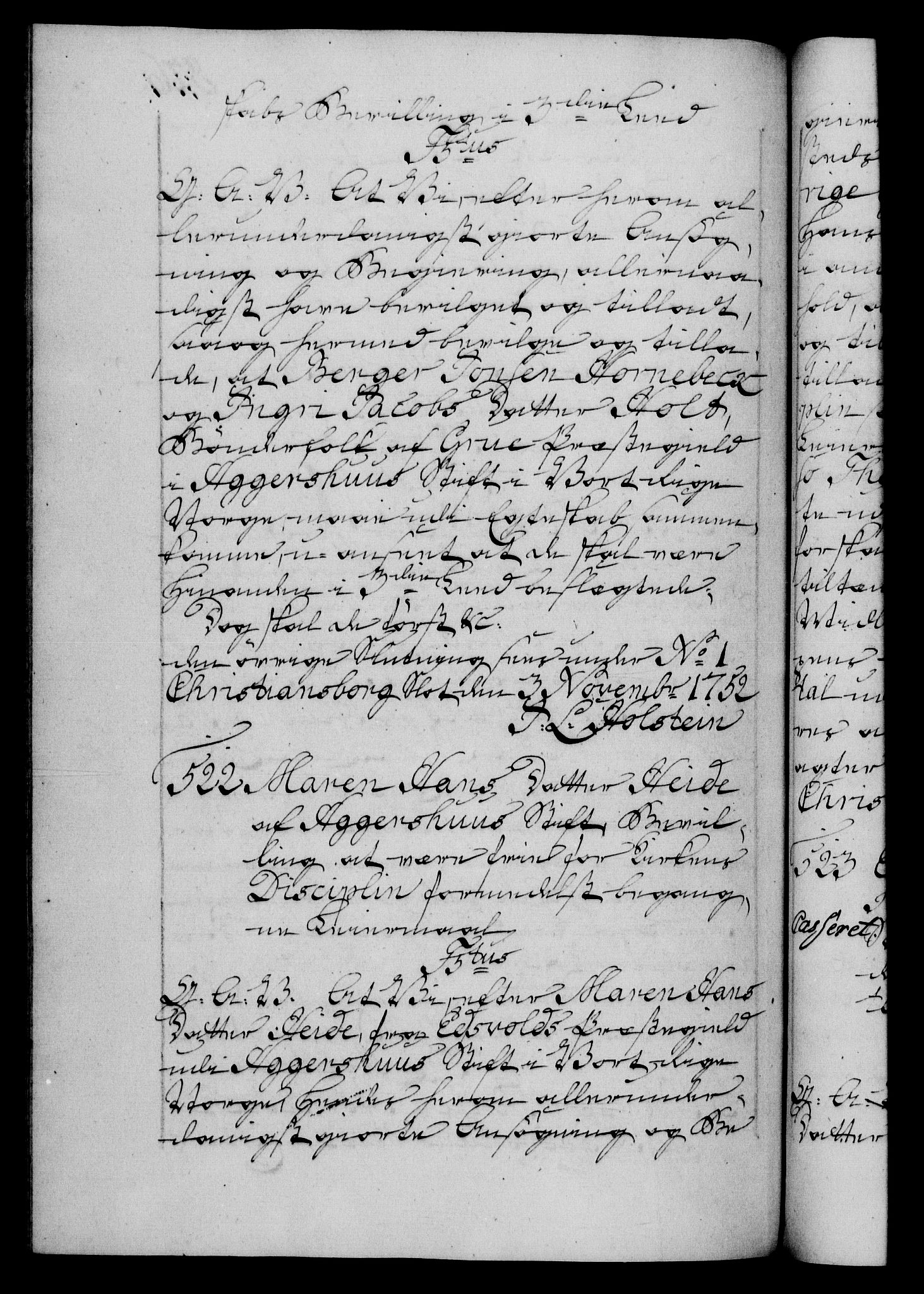 Danske Kanselli 1572-1799, AV/RA-EA-3023/F/Fc/Fca/Fcaa/L0037: Norske registre, 1751-1752, p. 826b