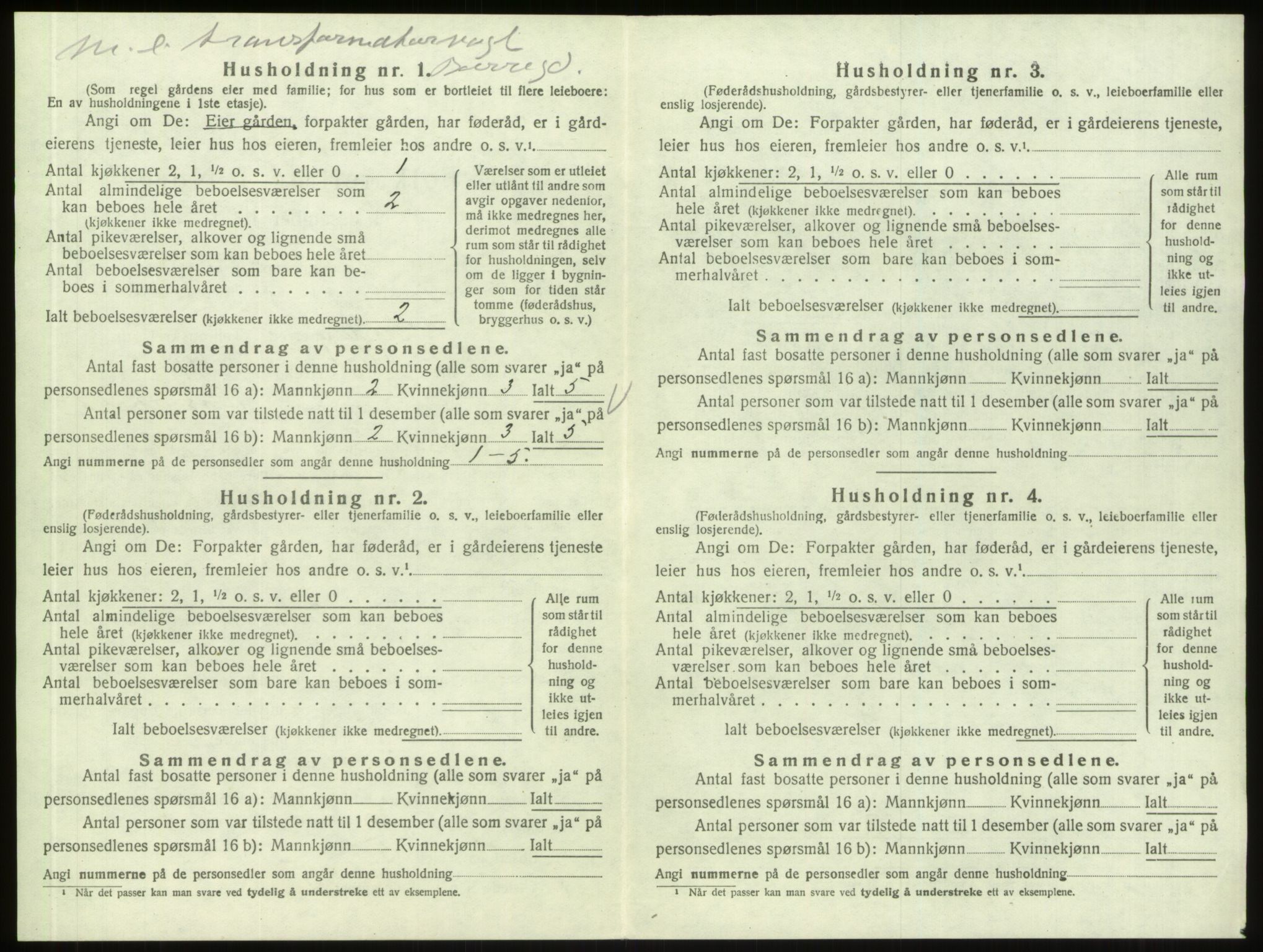 SAO, 1920 census for Skjeberg, 1920, p. 2358