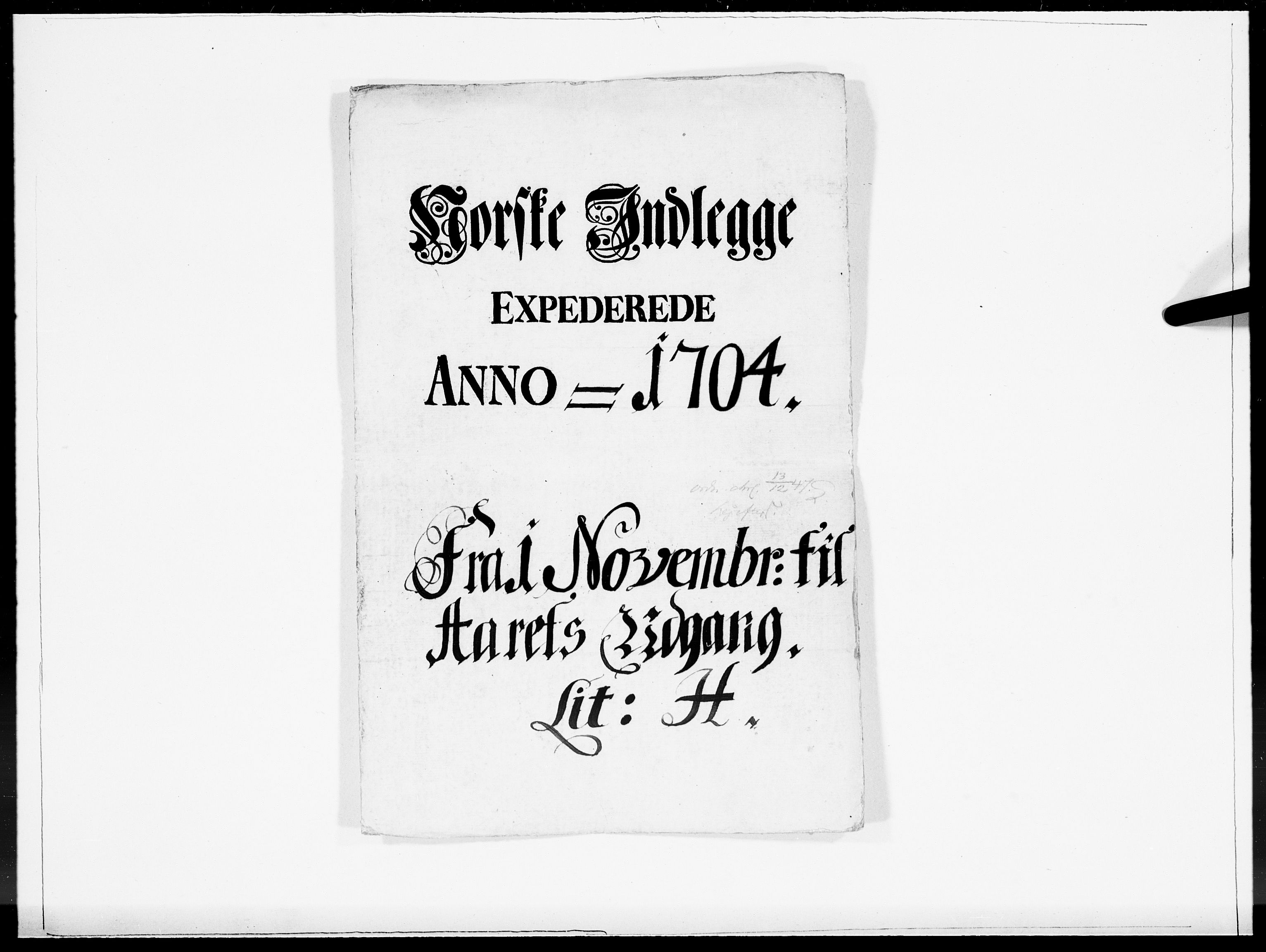 Danske Kanselli 1572-1799, RA/EA-3023/F/Fc/Fcc/Fcca/L0057: Norske innlegg 1572-1799, 1704, p. 351