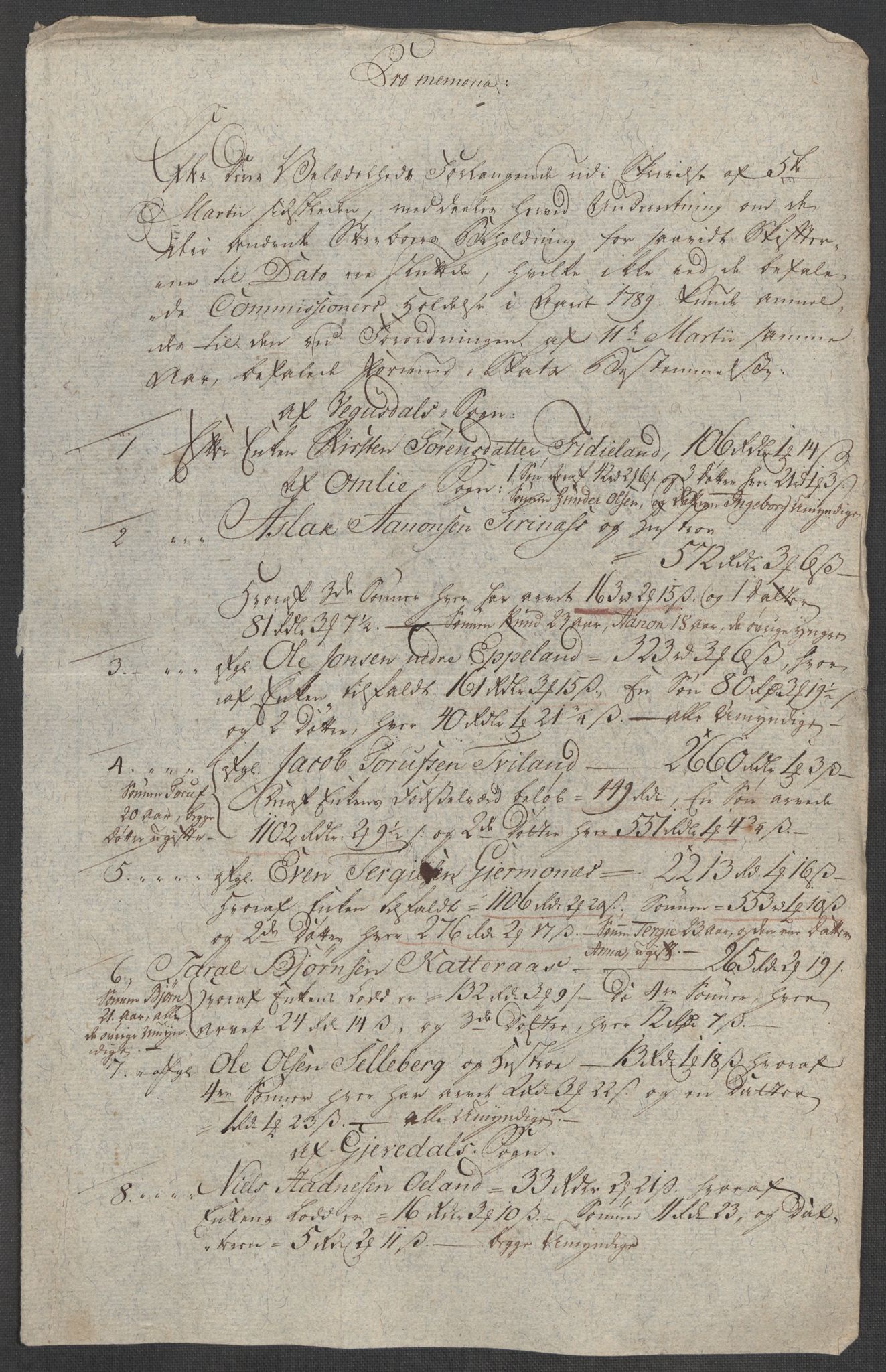 Rentekammeret inntil 1814, Reviderte regnskaper, Mindre regnskaper, AV/RA-EA-4068/Rf/Rfe/L0040: Ryfylke fogderi, Råbyggelaget fogderi, Salten fogderi, 1789, p. 193