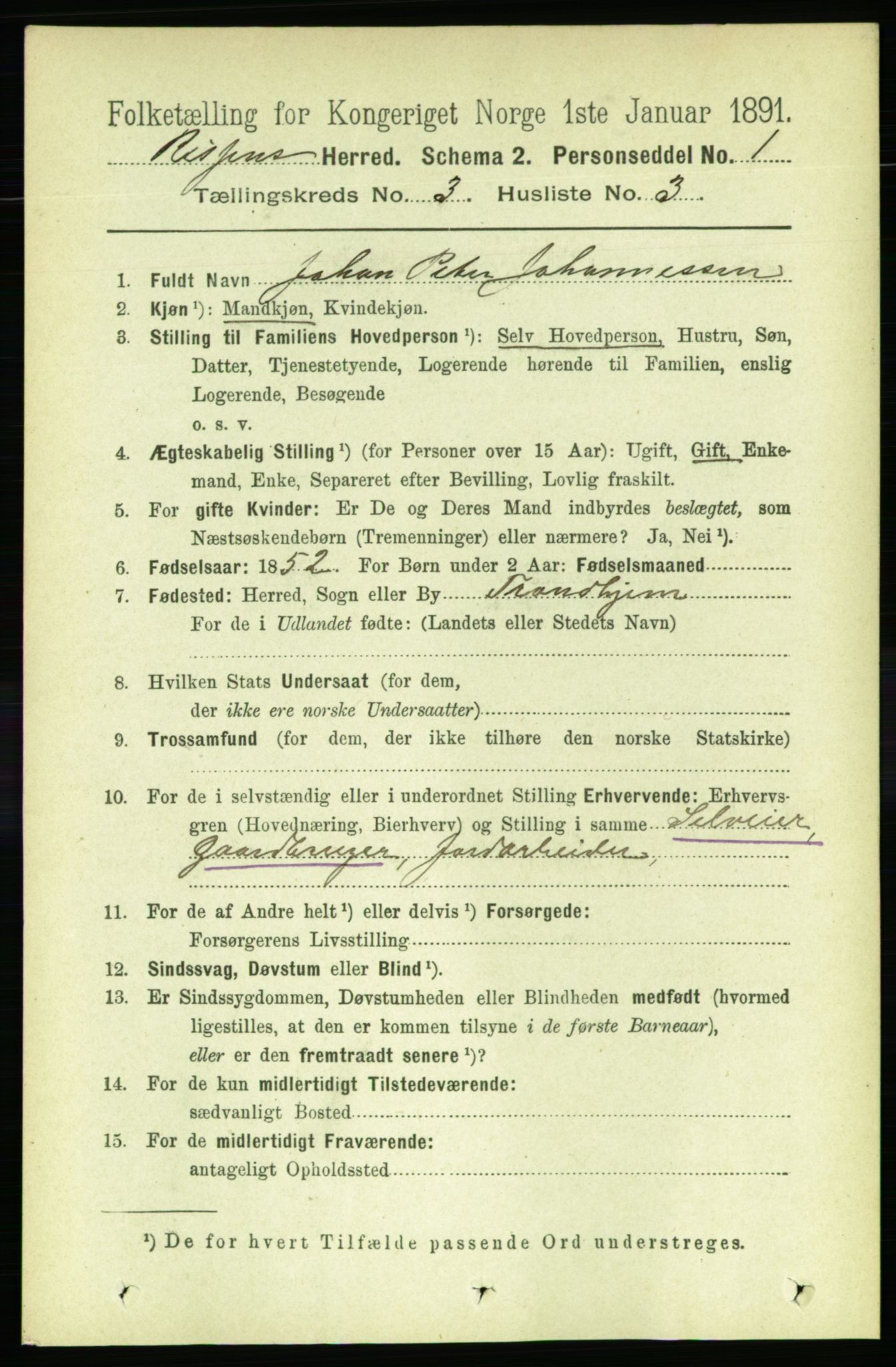 RA, 1891 census for 1624 Rissa, 1891, p. 1600