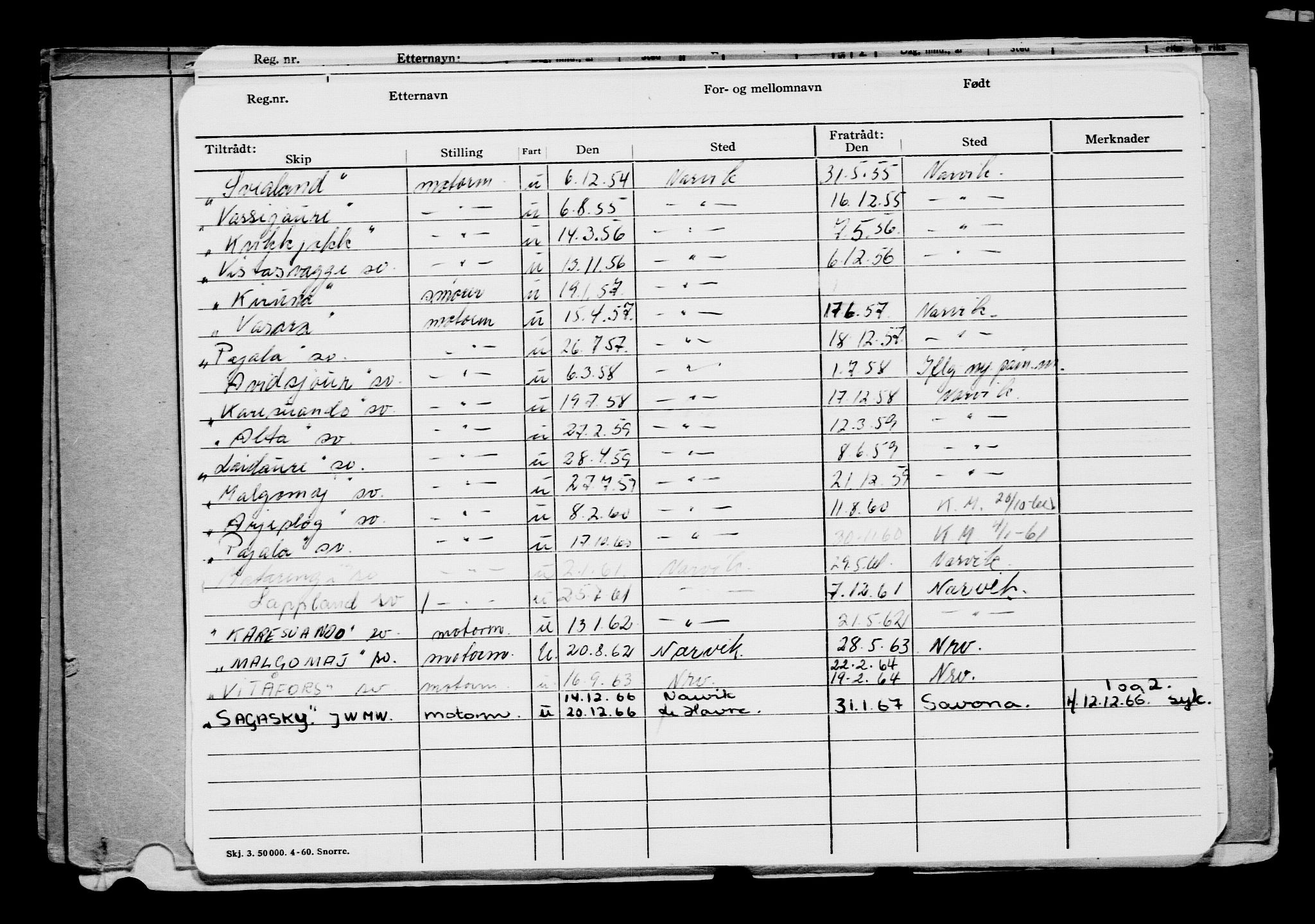 Direktoratet for sjømenn, AV/RA-S-3545/G/Gb/L0059: Hovedkort, 1905, p. 404