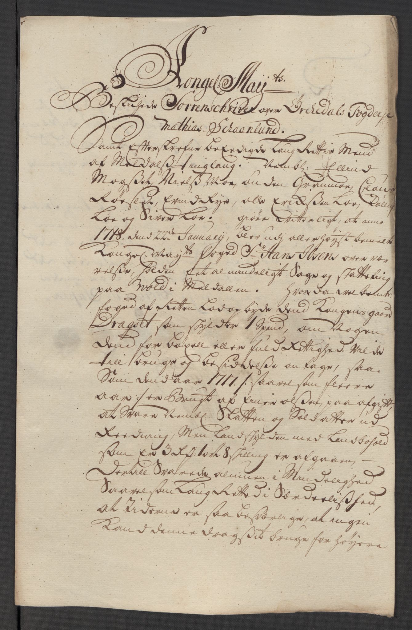 Rentekammeret inntil 1814, Reviderte regnskaper, Fogderegnskap, RA/EA-4092/R60/L3969: Fogderegnskap Orkdal og Gauldal, 1717, p. 504