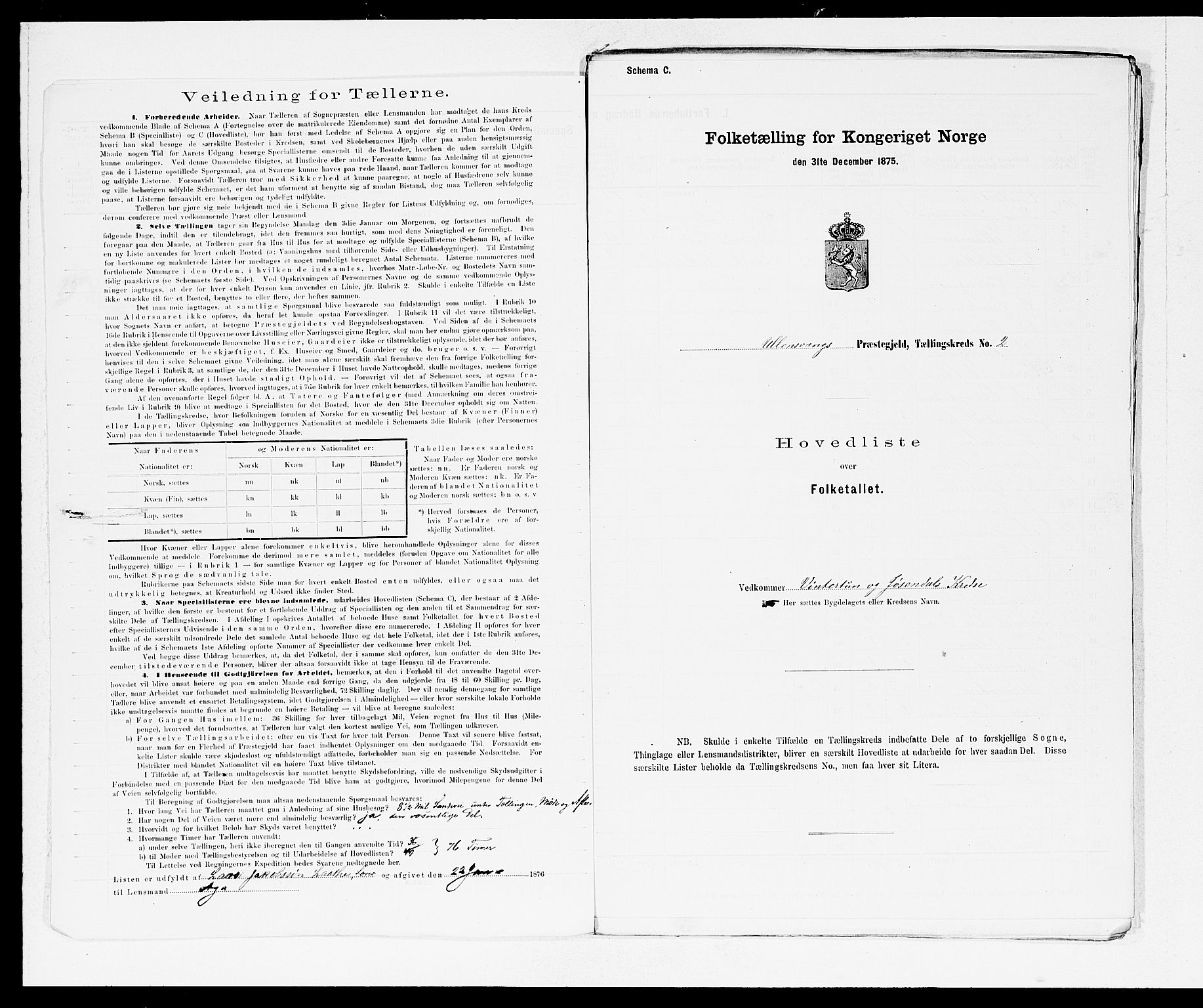 SAB, 1875 census for 1230P Ullensvang, 1875, p. 4