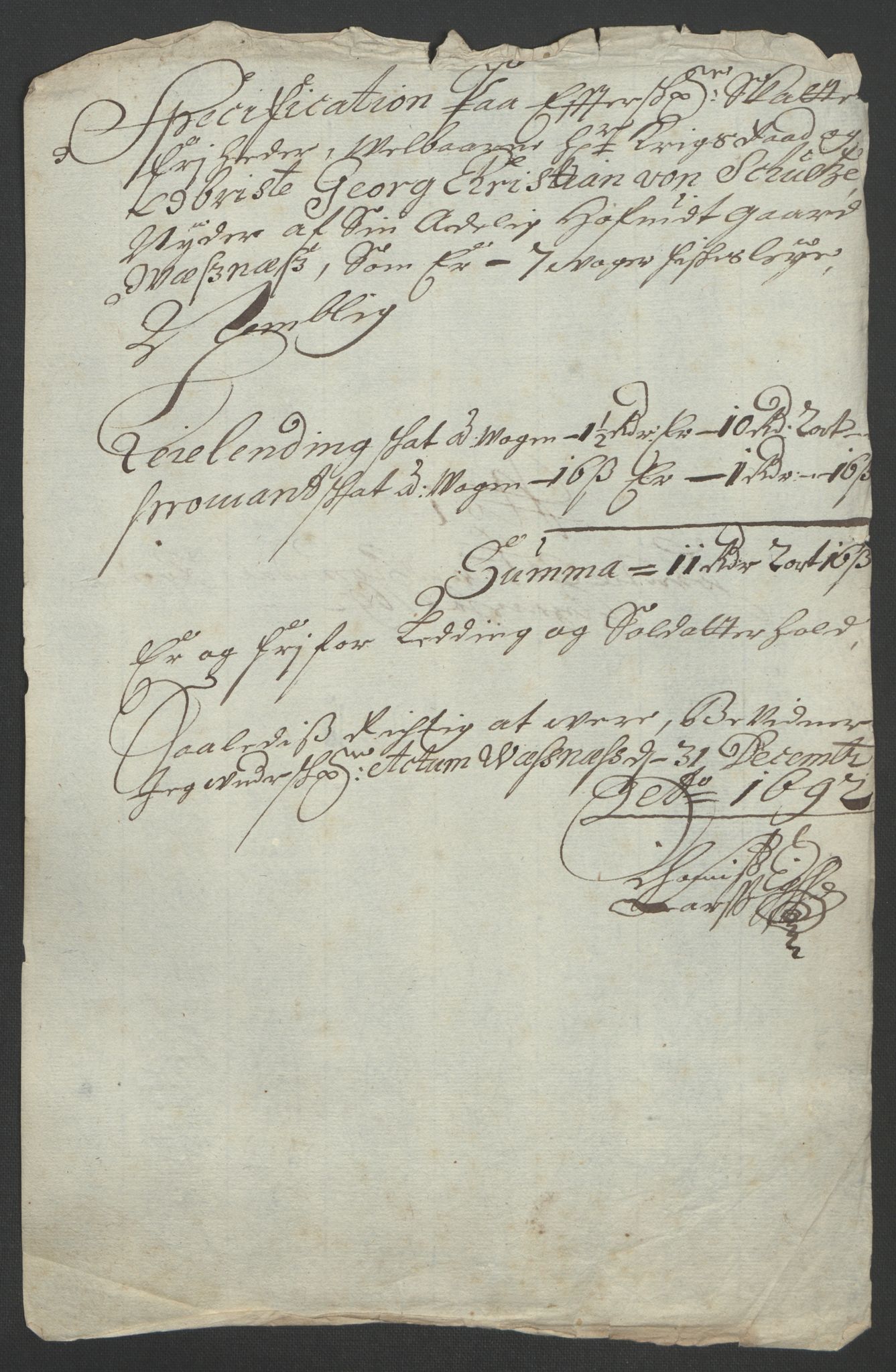 Rentekammeret inntil 1814, Reviderte regnskaper, Fogderegnskap, AV/RA-EA-4092/R55/L3650: Fogderegnskap Romsdal, 1692, p. 72