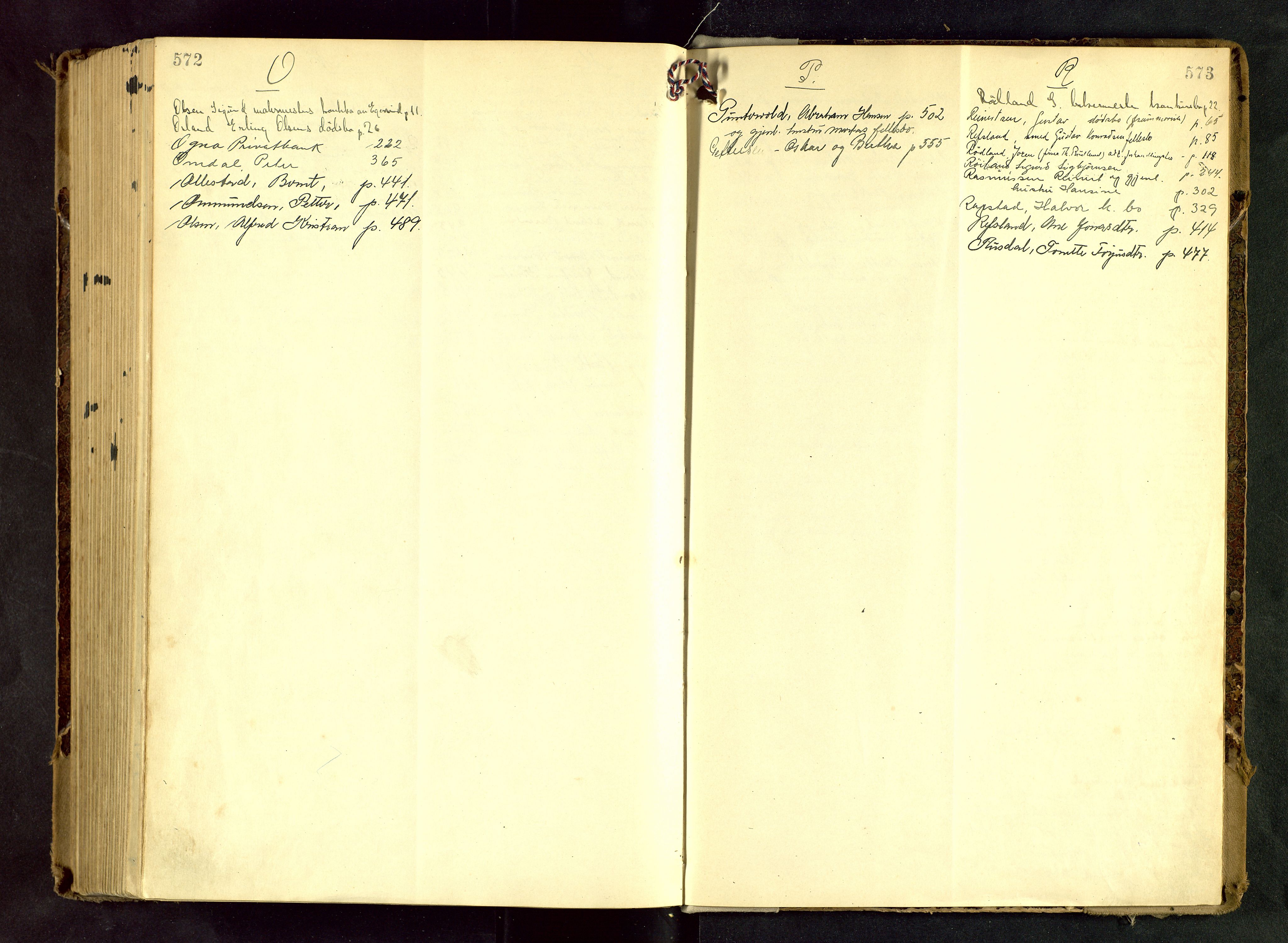 Dalane sorenskriveri, AV/SAST-A-100309/001/5/500/500BD/L0003: SKIFTEUTLODNINGSPROTOKOLL, 1923-1935, p. 572-573