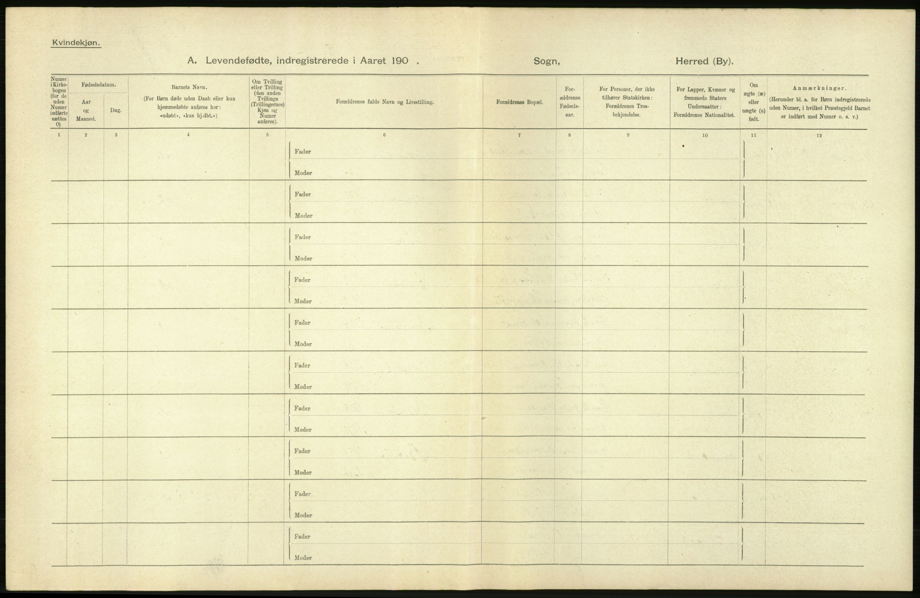 Statistisk sentralbyrå, Sosiodemografiske emner, Befolkning, AV/RA-S-2228/D/Df/Dfa/Dfaa/L0016: Romsdal amt: Fødte, gifte, døde., 1903, p. 6