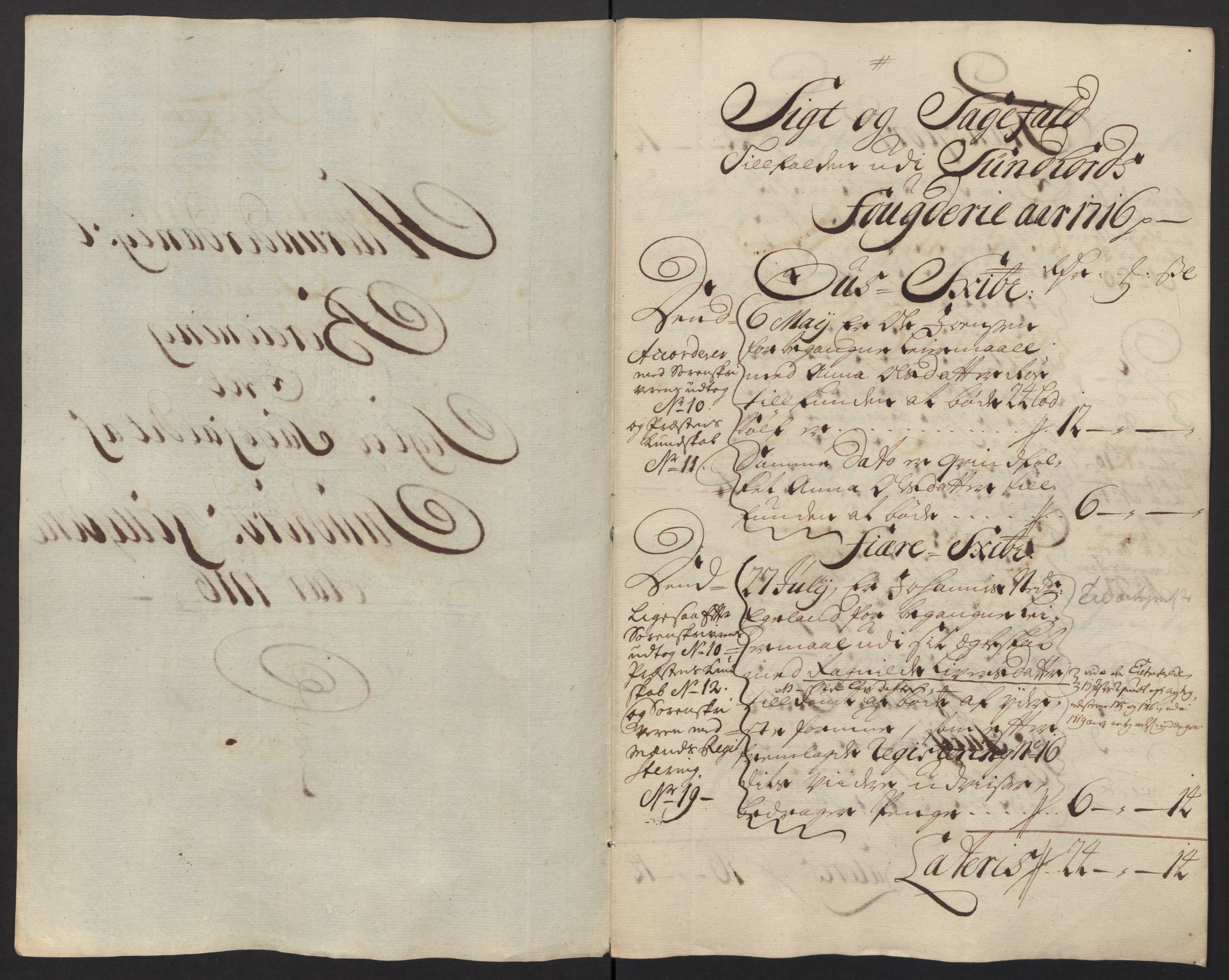 Rentekammeret inntil 1814, Reviderte regnskaper, Fogderegnskap, AV/RA-EA-4092/R48/L2992: Fogderegnskap Sunnhordland og Hardanger, 1716, p. 80