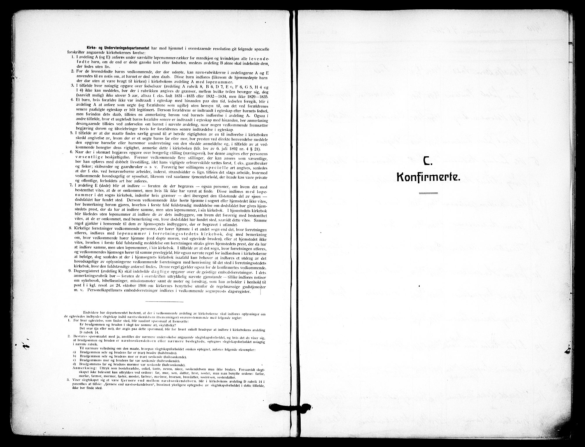 Aurskog prestekontor Kirkebøker, SAO/A-10304a/F/Fb/L0003: Parish register (official) no. II 3, 1909-1919