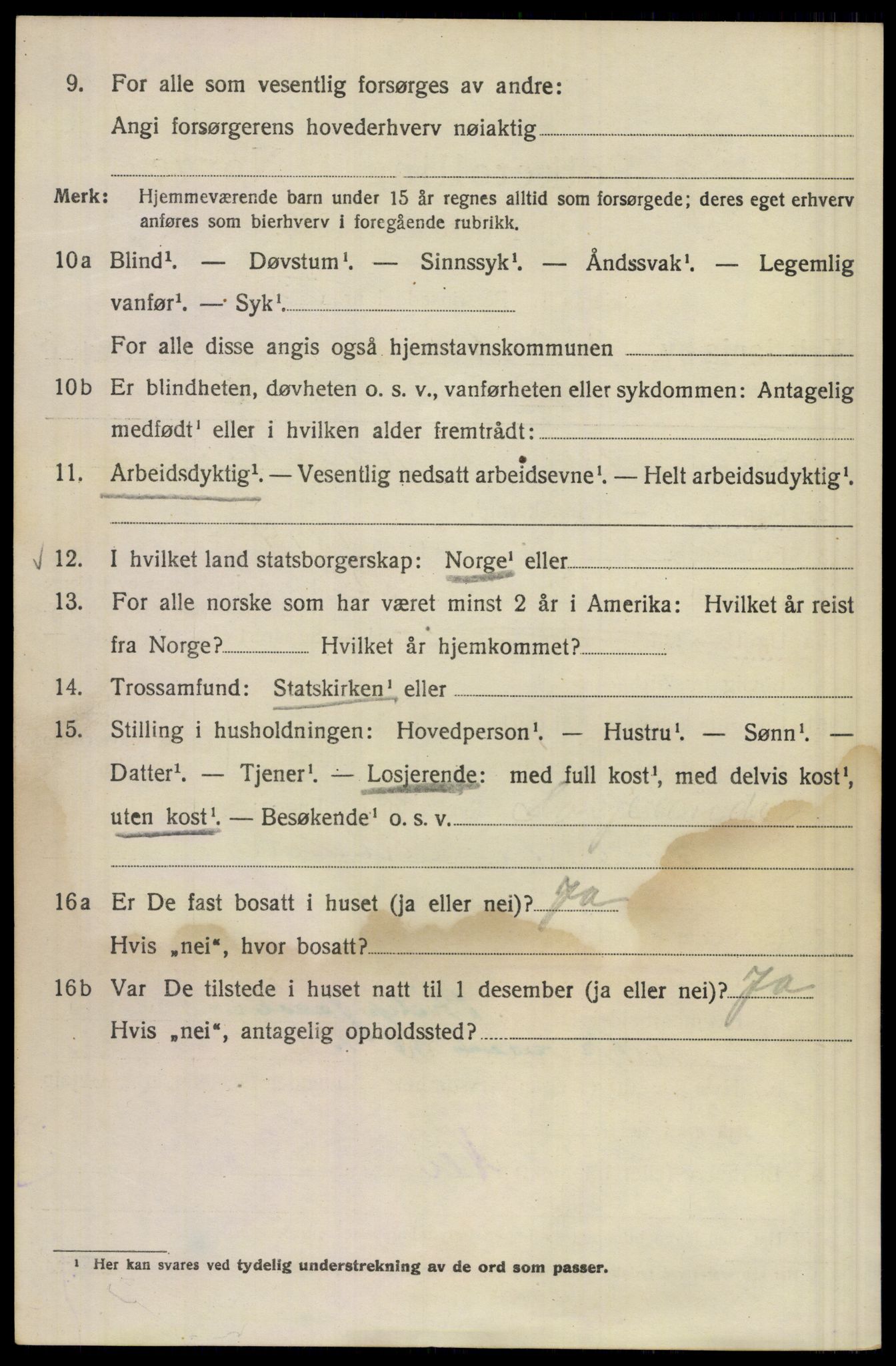 SAO, 1920 census for Kristiania, 1920, p. 441400