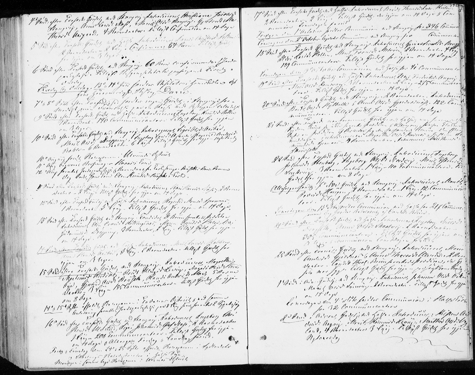 Ministerialprotokoller, klokkerbøker og fødselsregistre - Møre og Romsdal, AV/SAT-A-1454/592/L1026: Parish register (official) no. 592A04, 1849-1867, p. 542