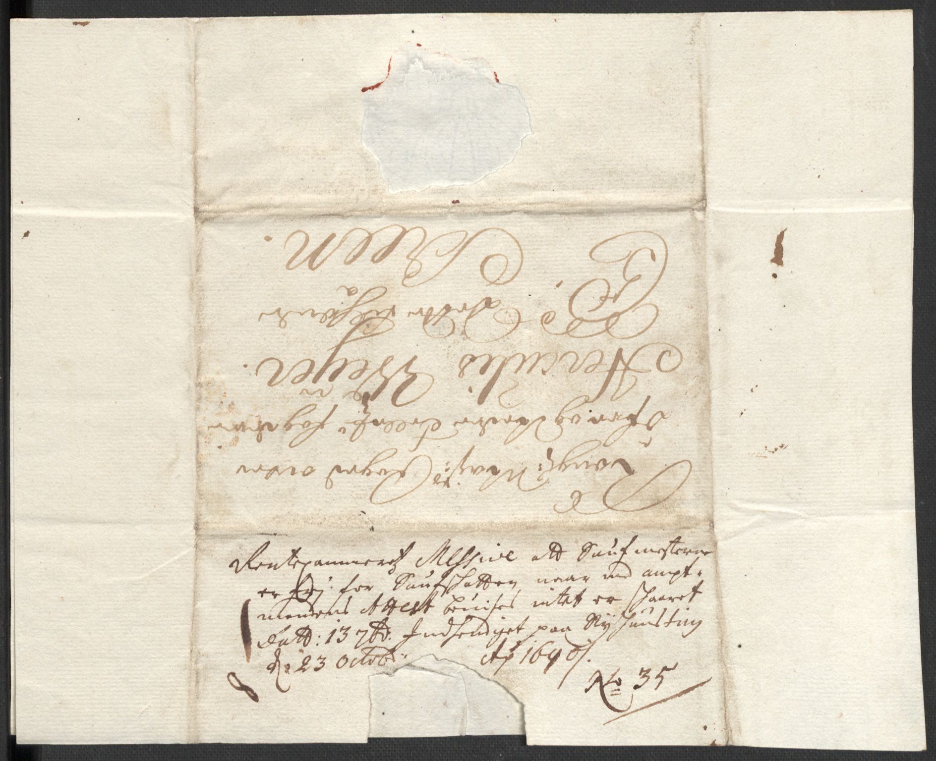 Rentekammeret inntil 1814, Reviderte regnskaper, Fogderegnskap, RA/EA-4092/R35/L2089: Fogderegnskap Øvre og Nedre Telemark, 1690-1692, p. 71