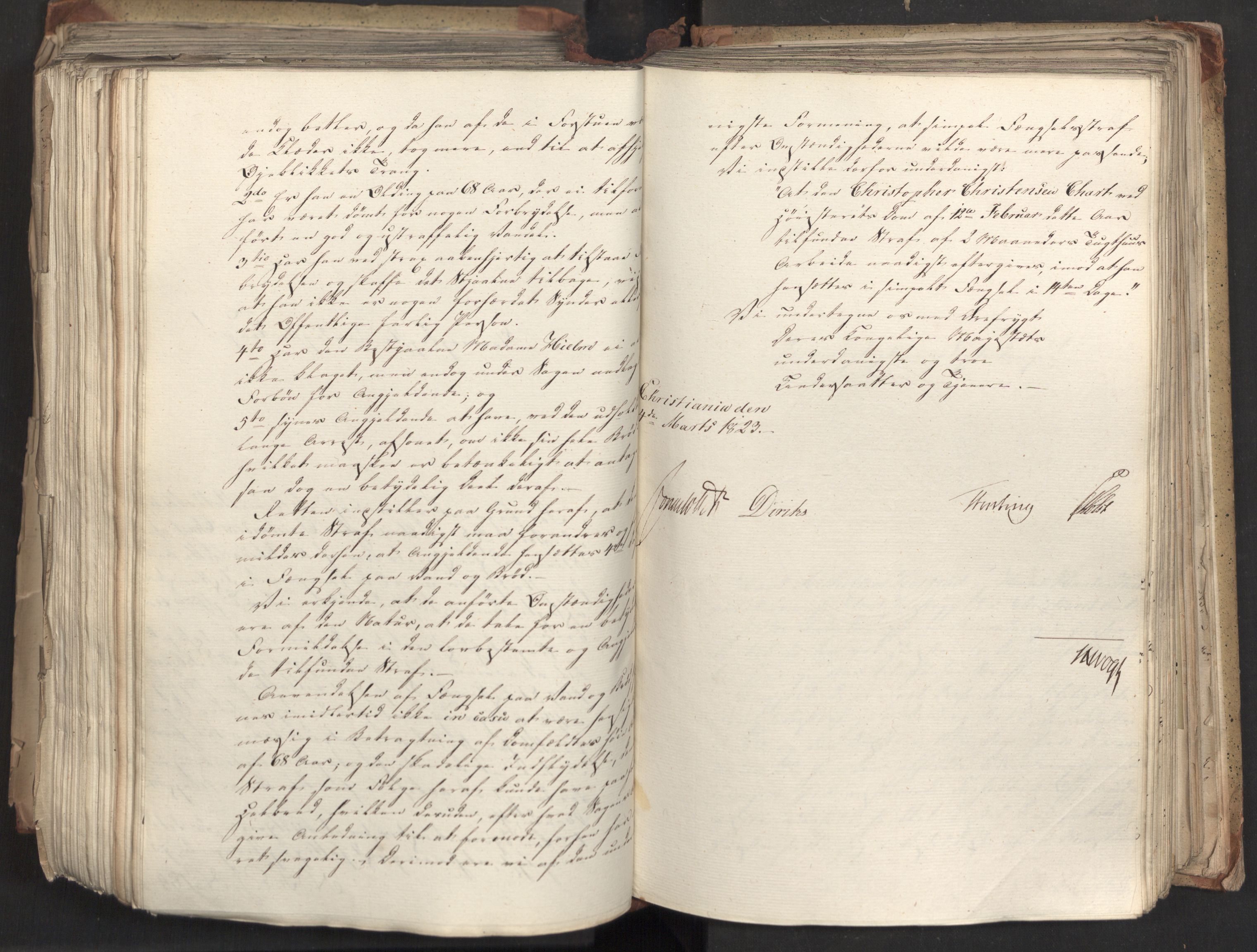 Statsrådsavdelingen i Stockholm, AV/RA-S-1003/D/Da/L0033: Regjeringsinnstillinger nr. 1-274, 1823, p. 470