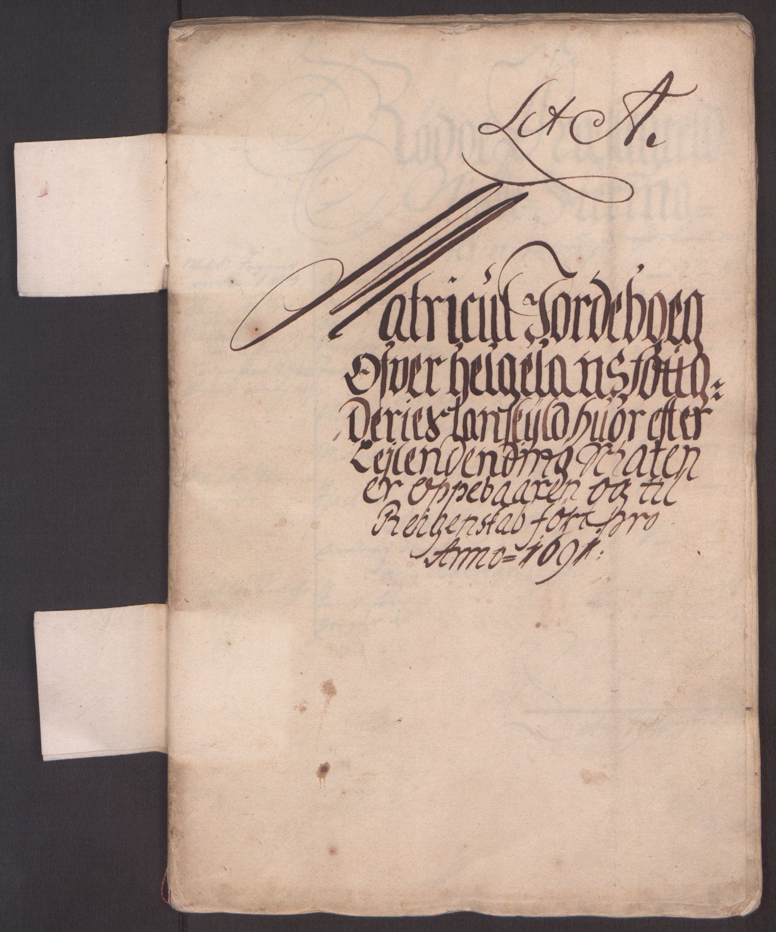 Rentekammeret inntil 1814, Reviderte regnskaper, Fogderegnskap, RA/EA-4092/R65/L4504: Fogderegnskap Helgeland, 1691-1692, p. 6