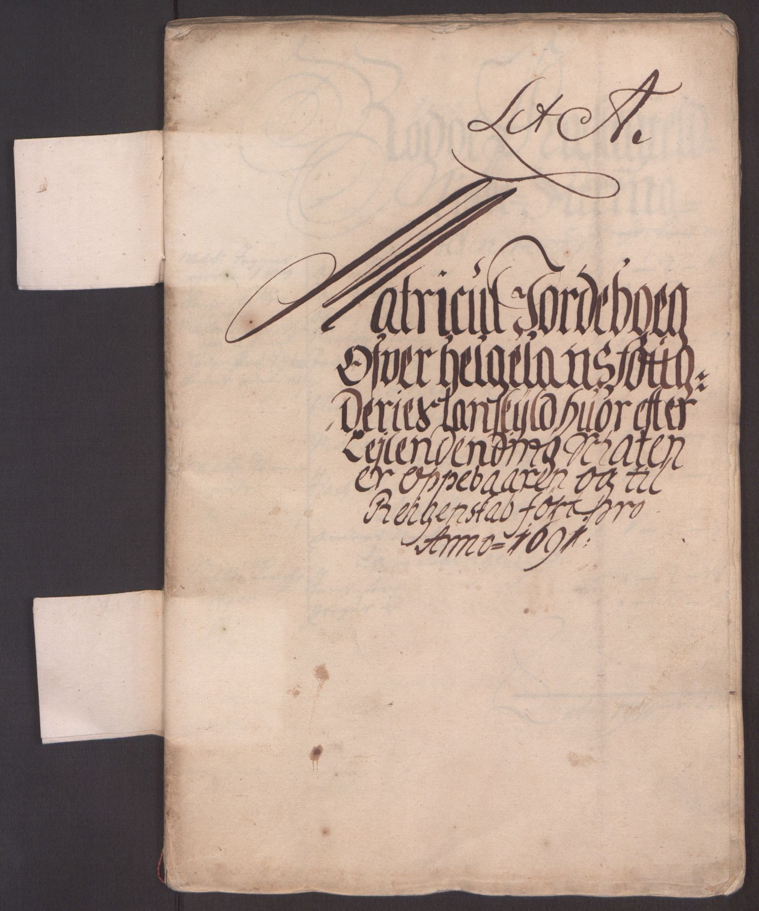 Rentekammeret inntil 1814, Reviderte regnskaper, Fogderegnskap, AV/RA-EA-4092/R65/L4504: Fogderegnskap Helgeland, 1691-1692, p. 6