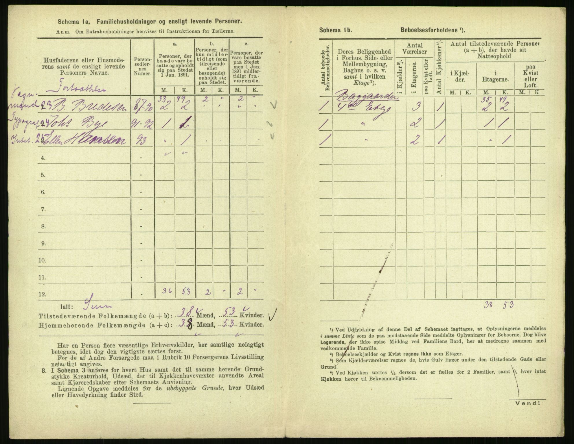 RA, 1891 census for 0301 Kristiania, 1891, p. 46879