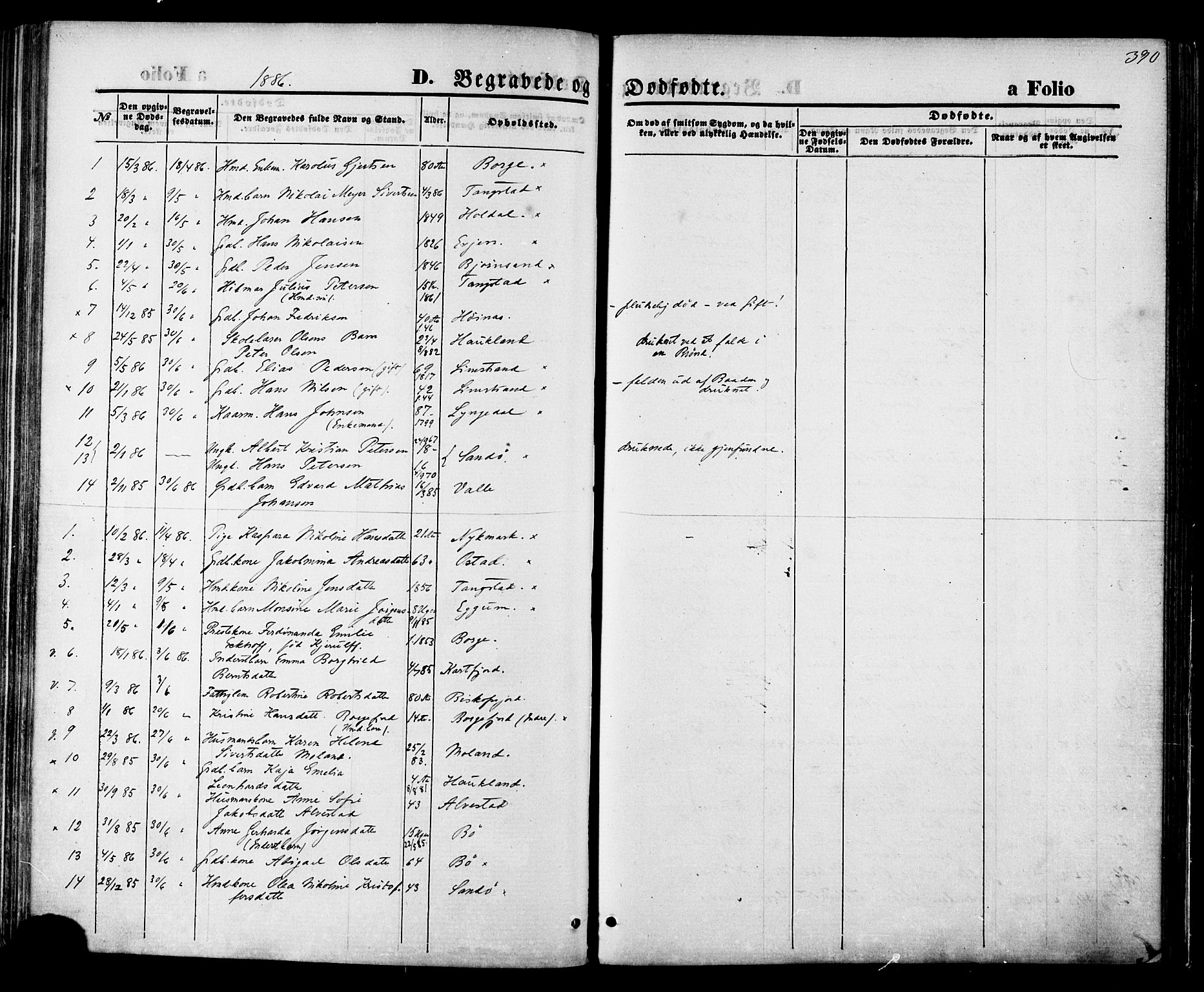 Ministerialprotokoller, klokkerbøker og fødselsregistre - Nordland, AV/SAT-A-1459/880/L1132: Parish register (official) no. 880A06, 1869-1887, p. 390