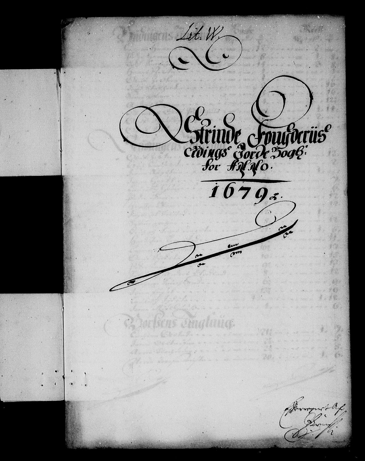 Rentekammeret inntil 1814, Reviderte regnskaper, Stiftamtstueregnskaper, Trondheim stiftamt og Nordland amt, AV/RA-EA-6044/R/Re/L0054: Trondheim stiftamt og Nordland amt, 1679