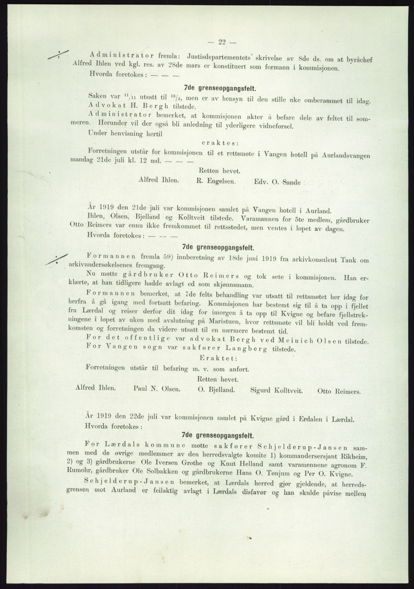 Høyfjellskommisjonen, AV/RA-S-1546/X/Xa/L0001: Nr. 1-33, 1909-1953, p. 3015