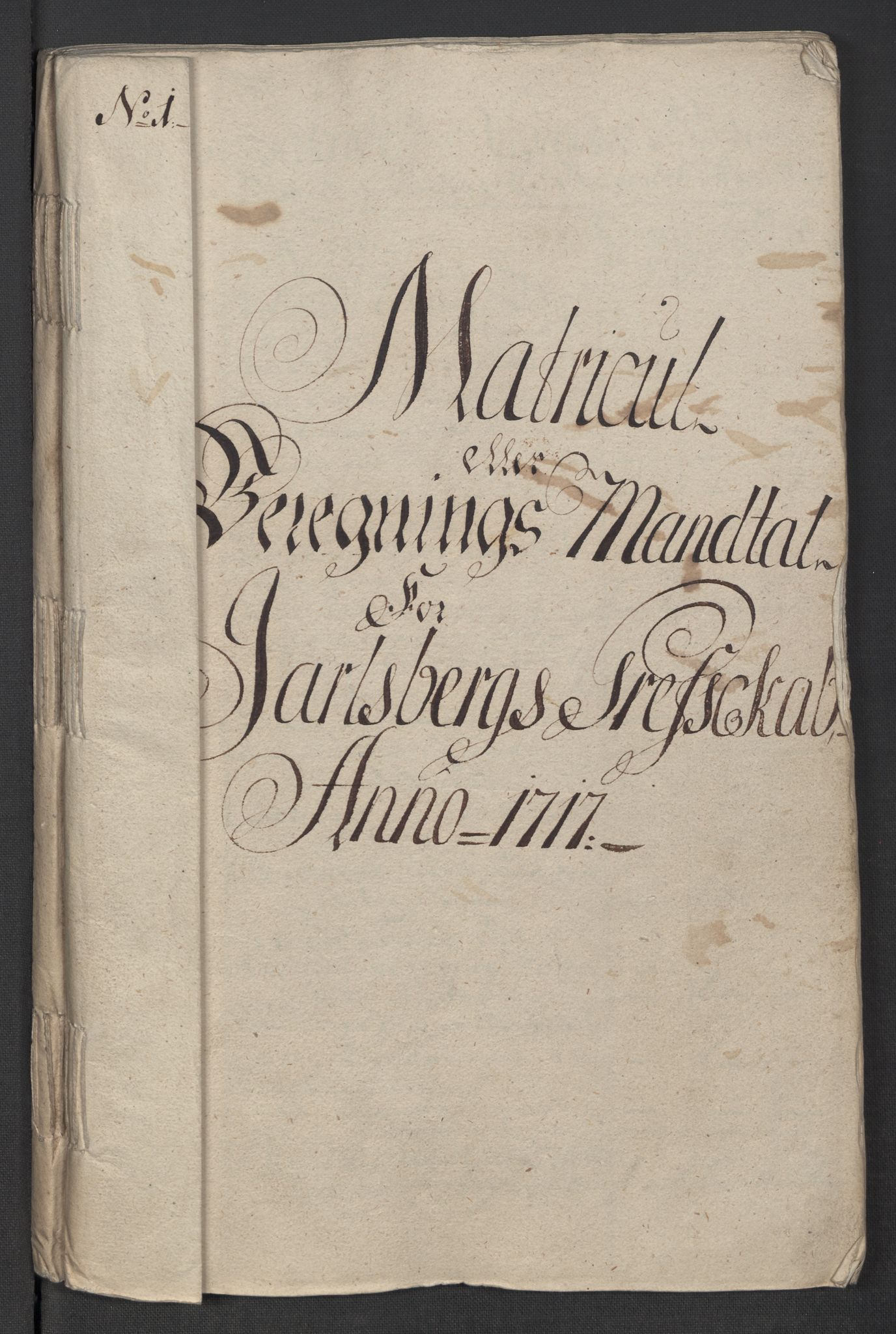 Rentekammeret inntil 1814, Reviderte regnskaper, Fogderegnskap, RA/EA-4092/R32/L1881: Fogderegnskap Jarlsberg grevskap, 1717, p. 22