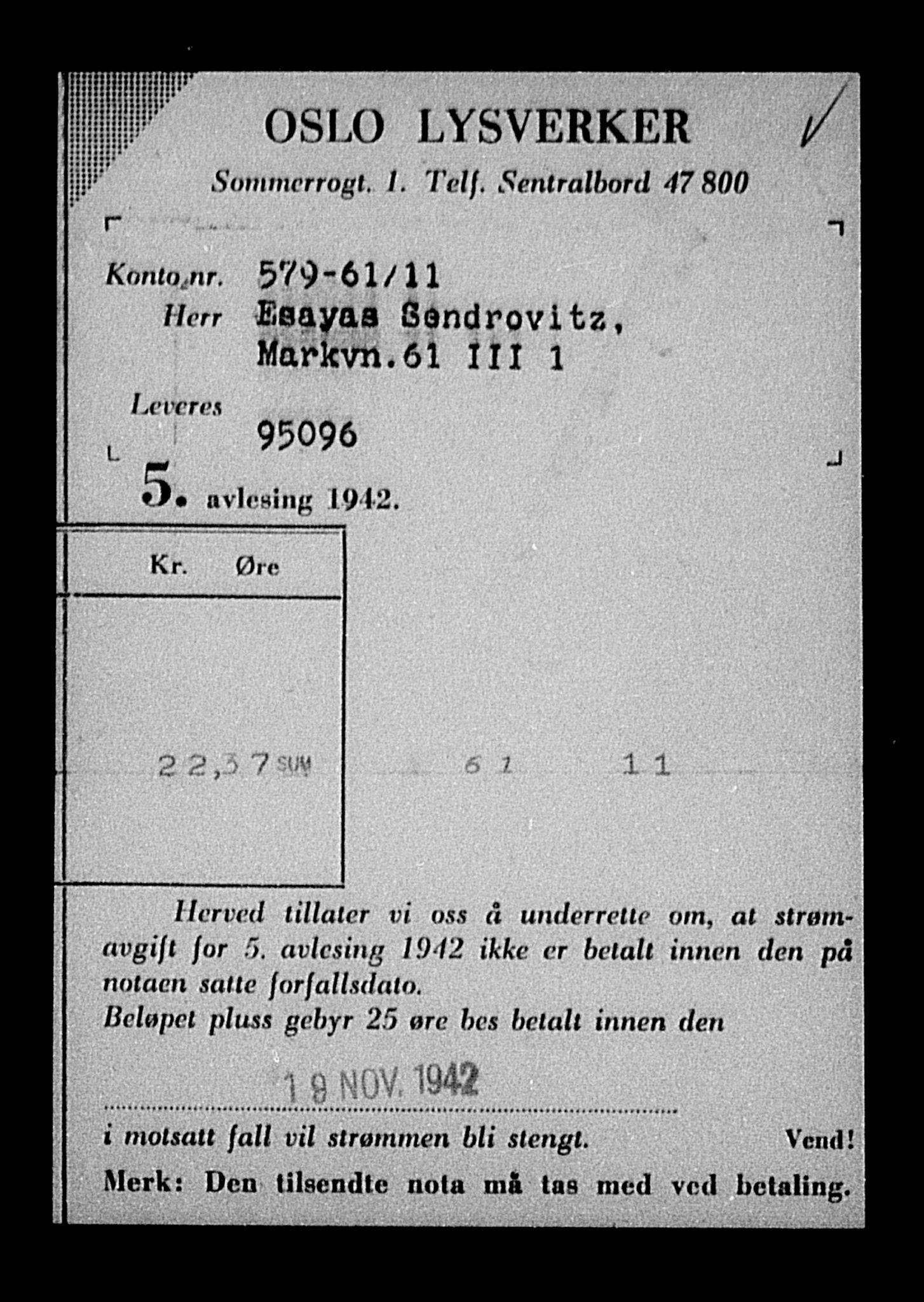 Justisdepartementet, Tilbakeføringskontoret for inndratte formuer, AV/RA-S-1564/H/Hc/Hcc/L0981: --, 1945-1947, p. 392