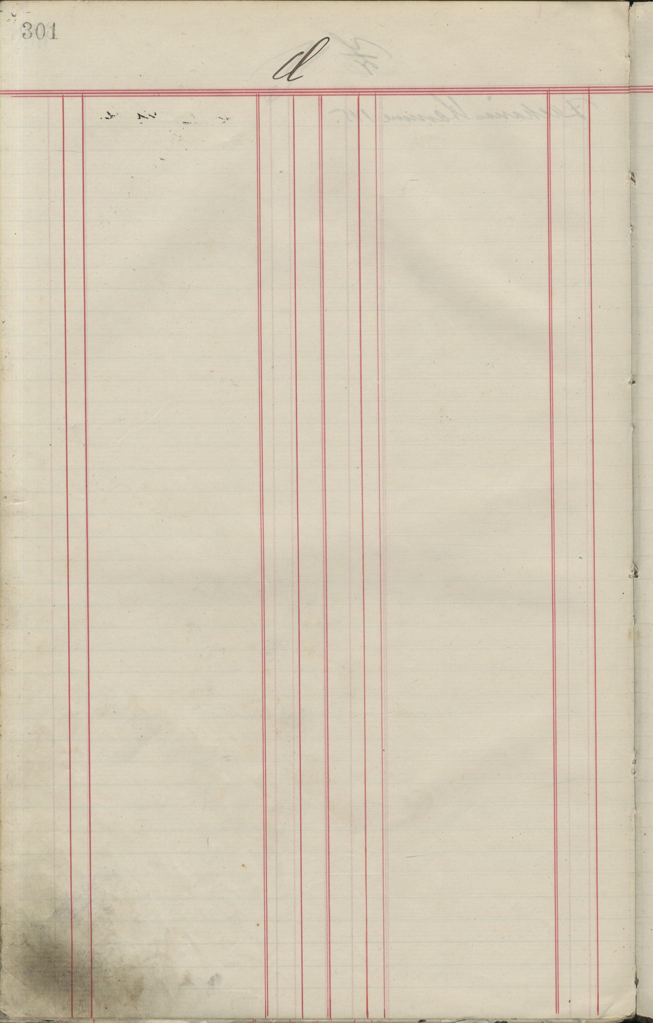 Brodtkorb handel A/S, VAMU/A-0001/F/Fa/L0006/0001: Kompanibøker. Russland / Compagnibog for Kvænerne paa Russekysten No 17, 1886-1895, p. 301