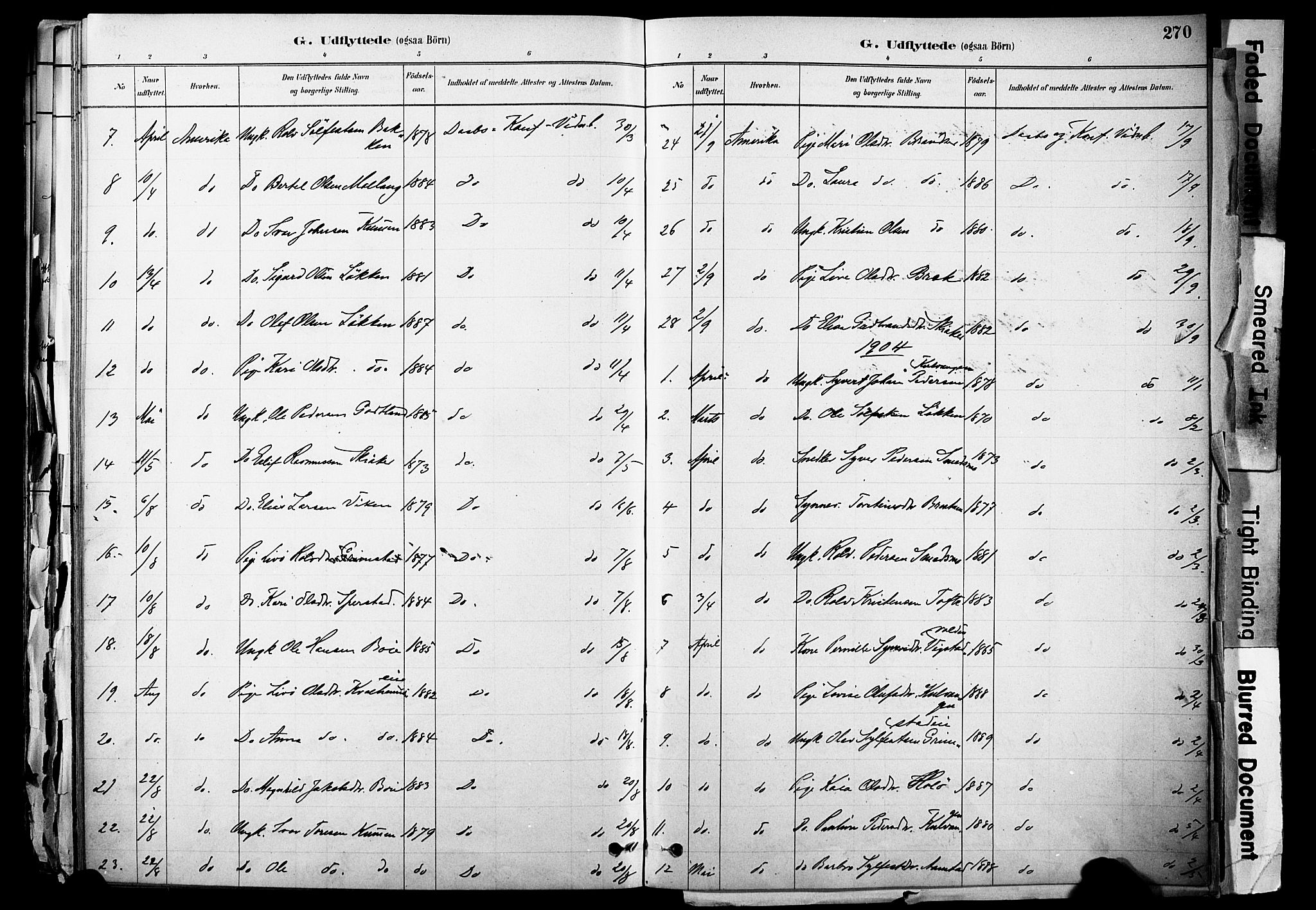 Skjåk prestekontor, SAH/PREST-072/H/Ha/Haa/L0003: Parish register (official) no. 3, 1880-1907, p. 270
