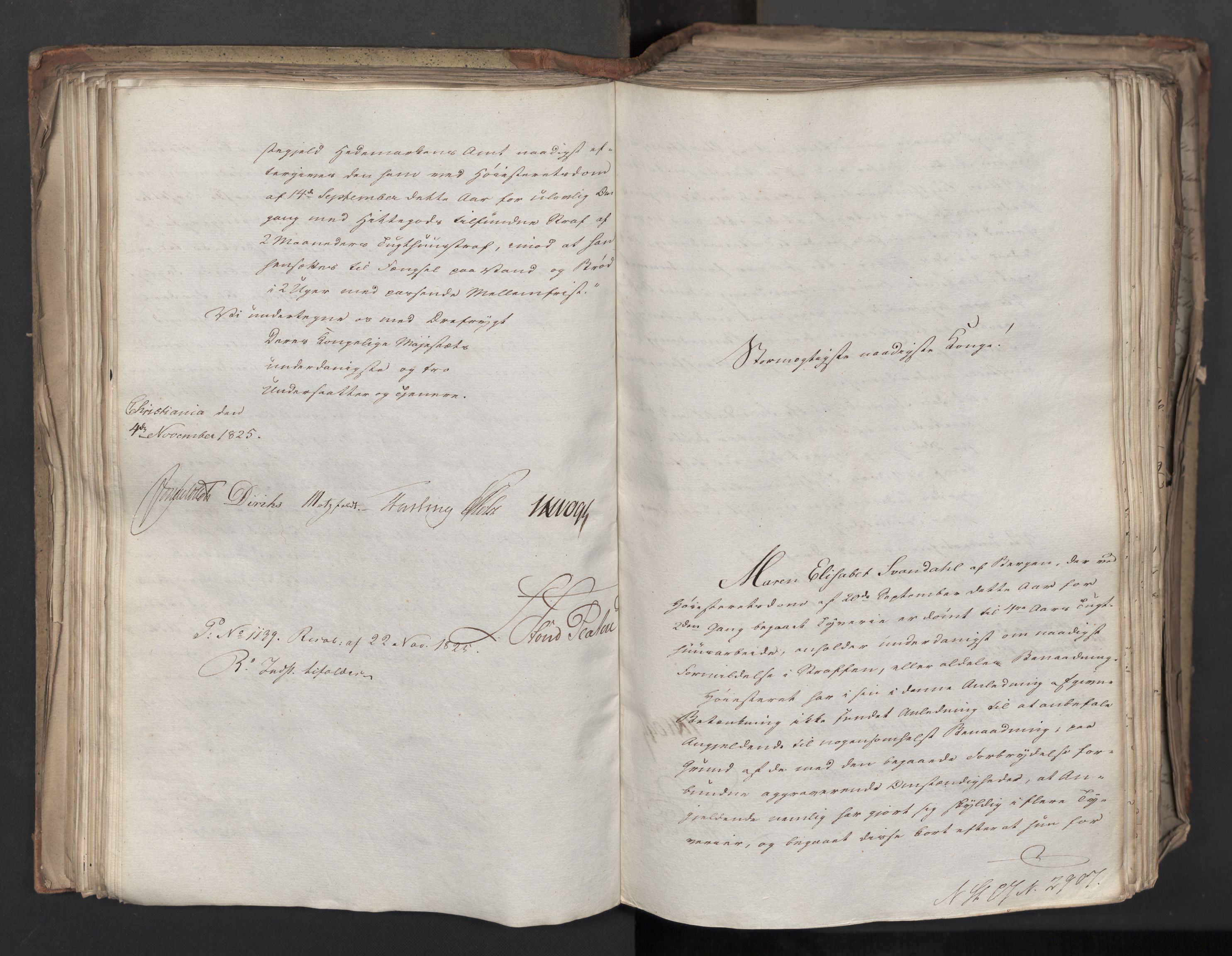 Statsrådsavdelingen i Stockholm, AV/RA-S-1003/D/Da/L0044: Regjeringsinnstillinger nr. 2846-3066, 1825, p. 140
