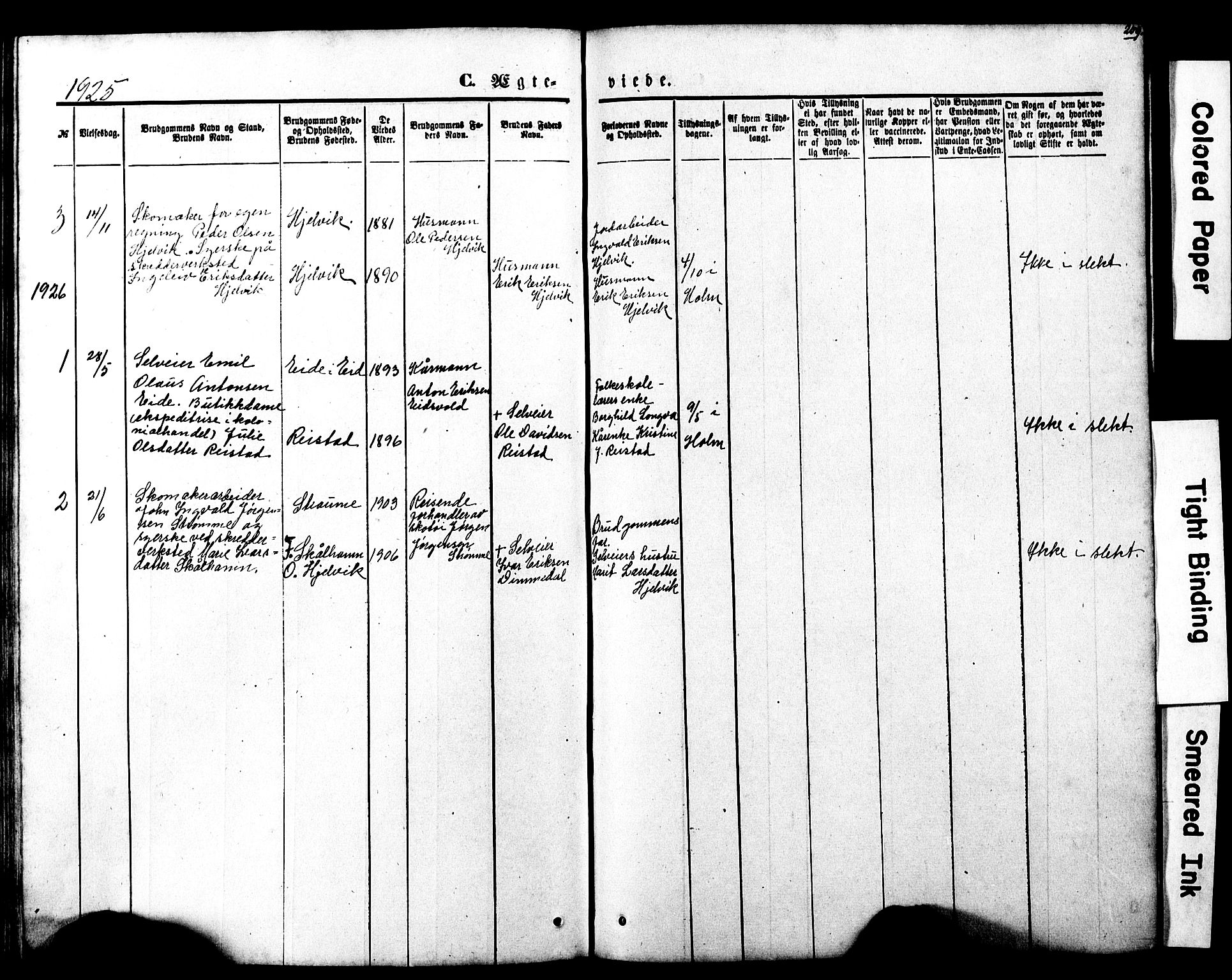 Ministerialprotokoller, klokkerbøker og fødselsregistre - Møre og Romsdal, SAT/A-1454/550/L0618: Parish register (copy) no. 550C01, 1870-1927, p. 209
