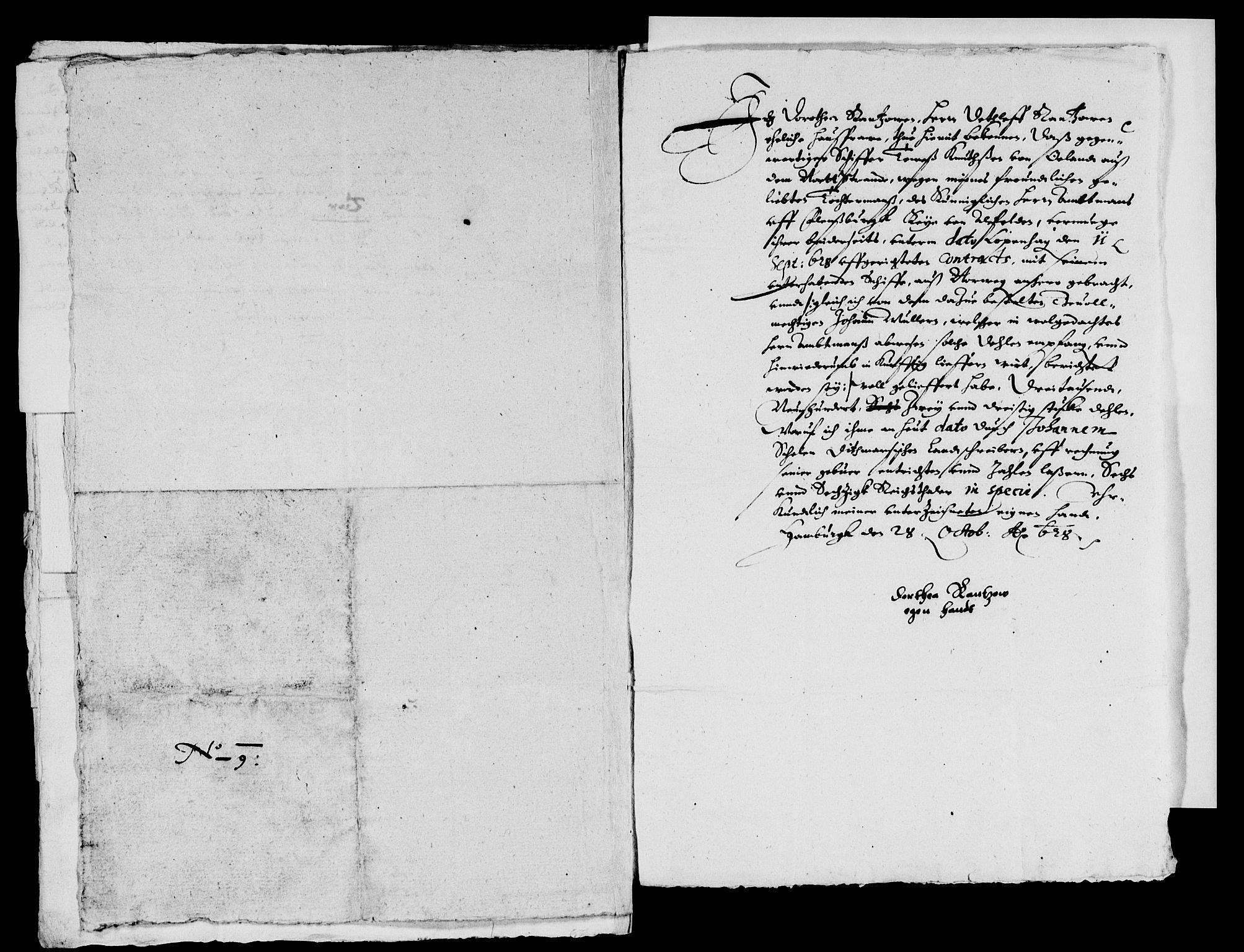 Rentekammeret inntil 1814, Reviderte regnskaper, Lensregnskaper, AV/RA-EA-5023/R/Rb/Rbp/L0012: Bratsberg len, 1627-1629