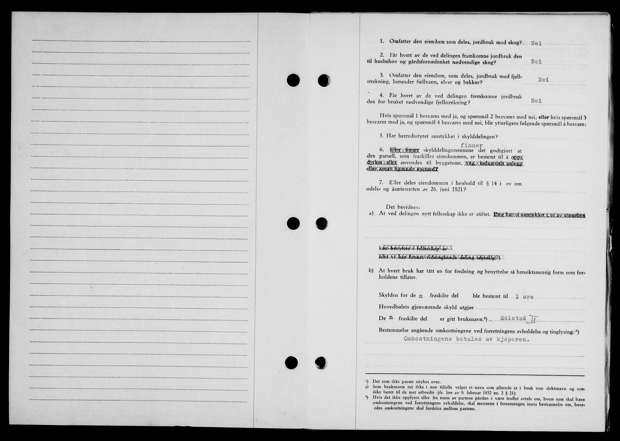 Lofoten sorenskriveri, SAT/A-0017/1/2/2C/L0017a: Mortgage book no. 17a, 1947-1948, Diary no: : 1897/1947