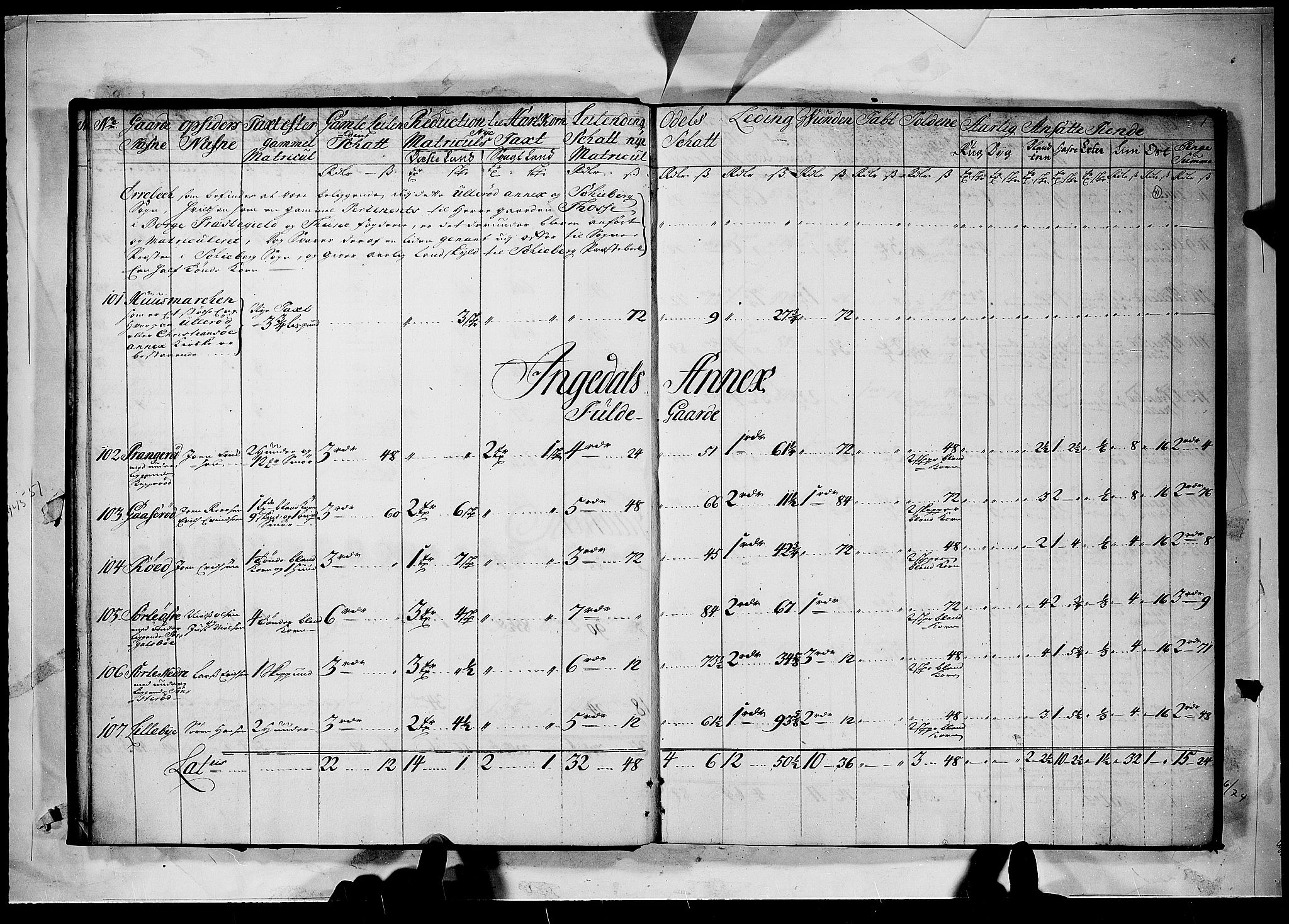 Rentekammeret inntil 1814, Realistisk ordnet avdeling, AV/RA-EA-4070/N/Nb/Nbf/L0098: Idd og Marker matrikkelprotokoll, 1723, p. 10b-11a