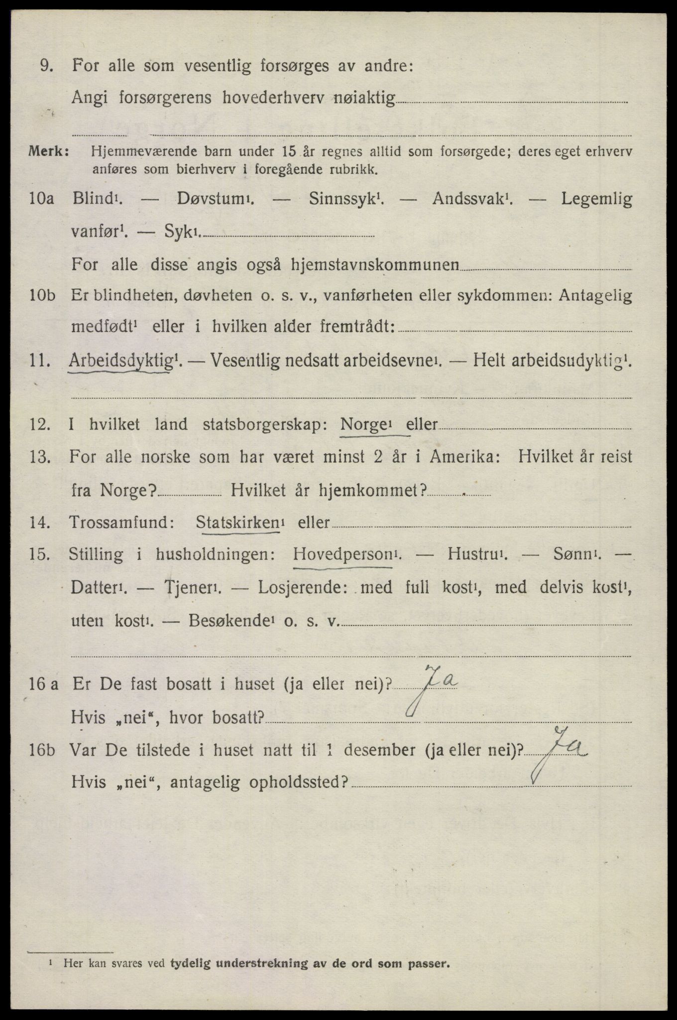 SAKO, 1920 census for Ramnes, 1920, p. 4327