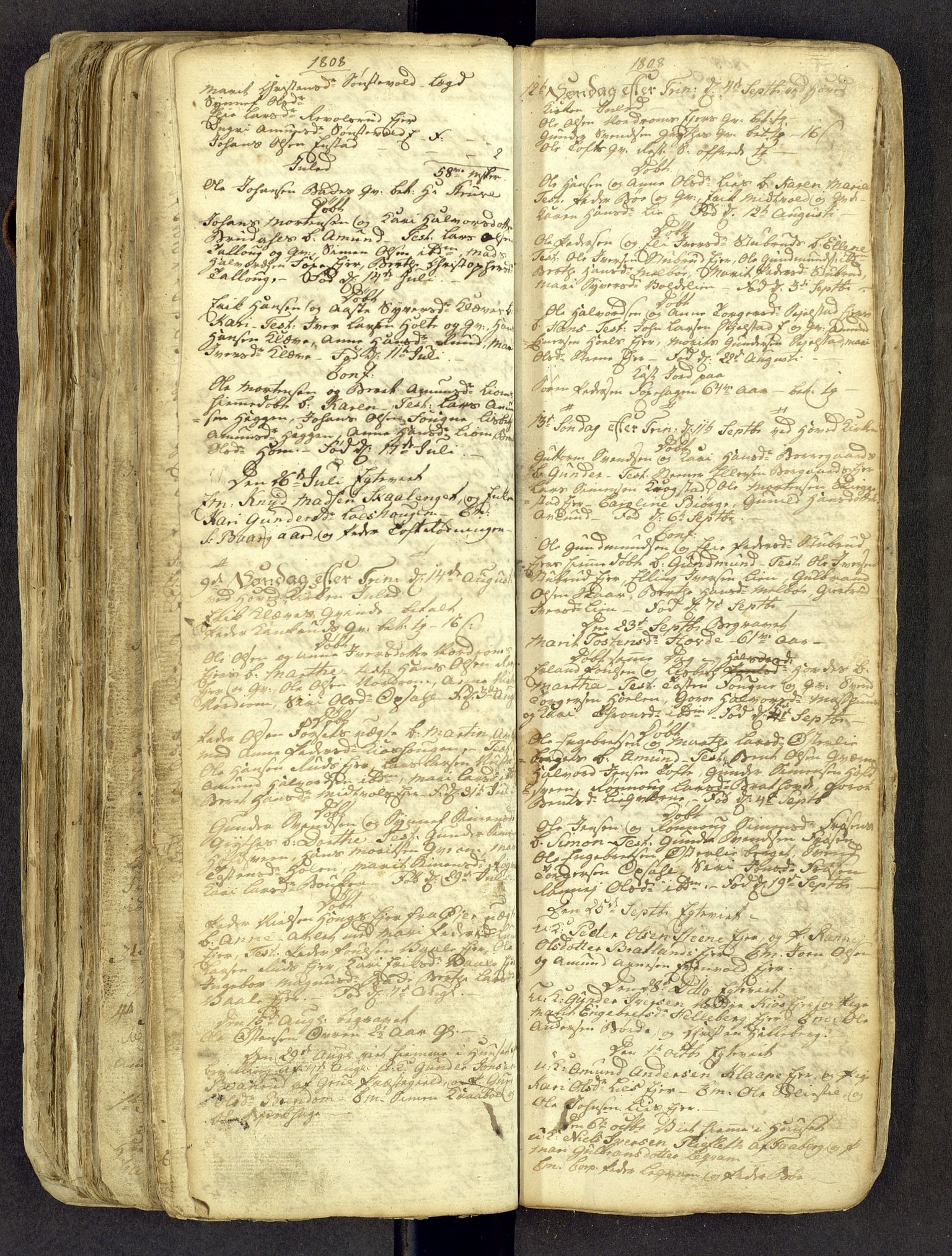 Gausdal prestekontor, AV/SAH-PREST-090/H/Ha: Parish register draft no. -, 1794-1811